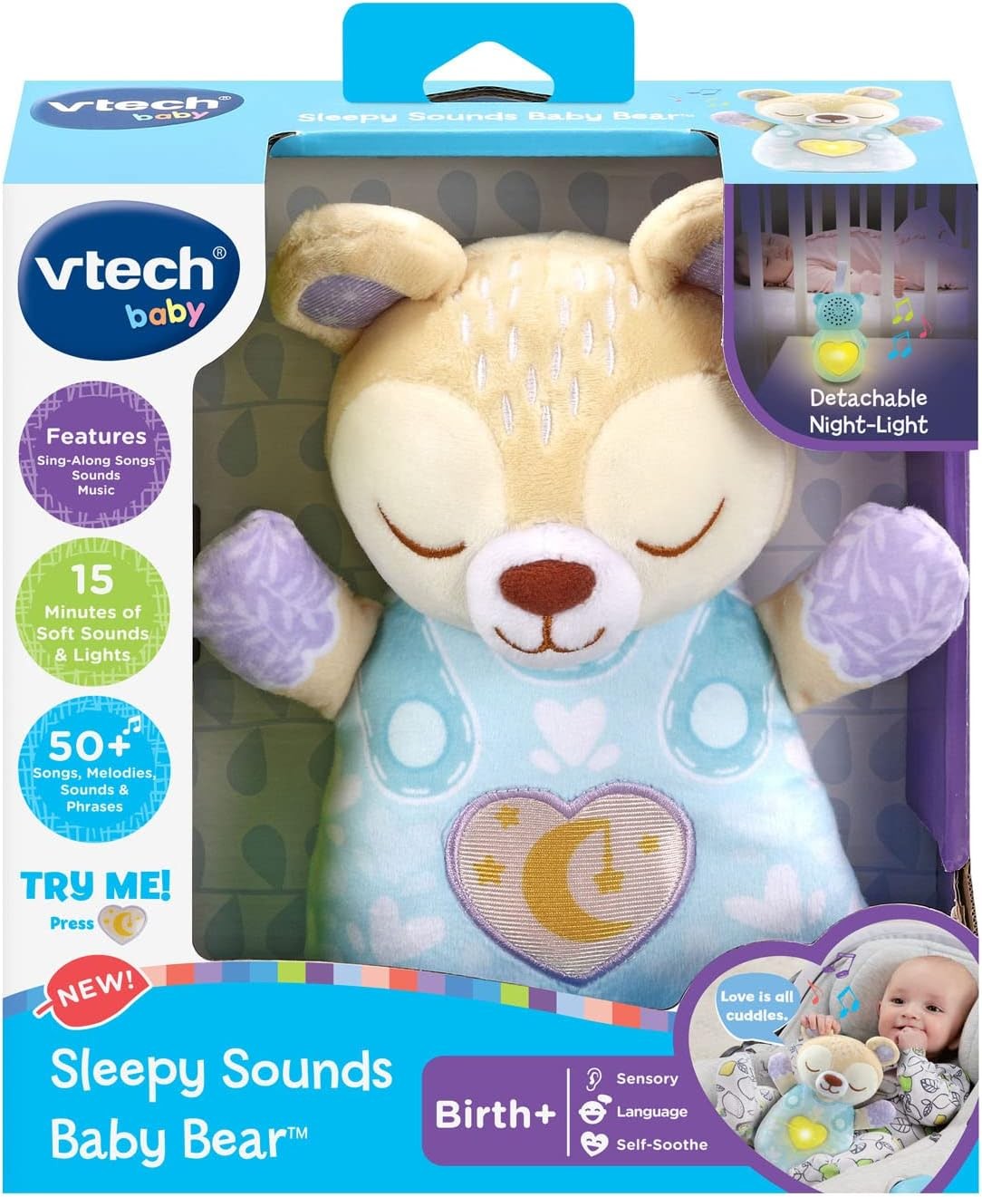 VTech Sleepy Sounds Baby Bear (English Version)