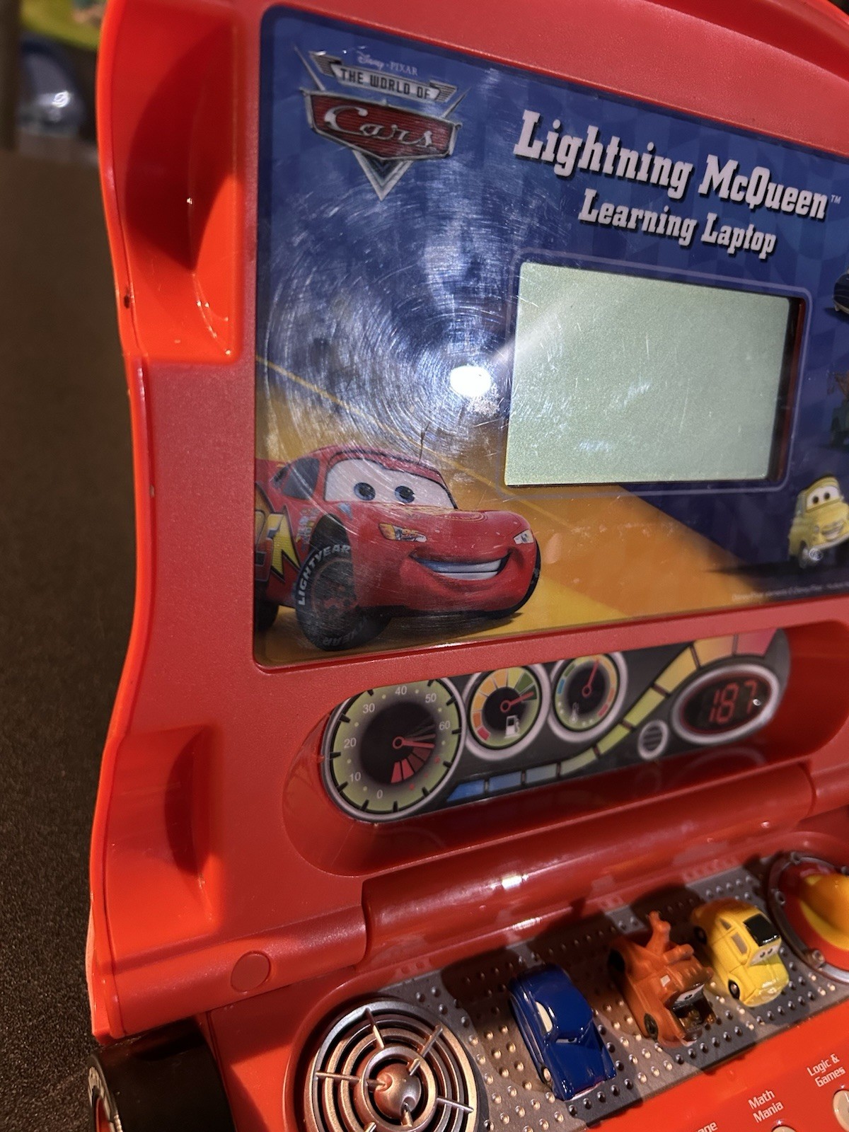 Lightning McQueen Learning Laptop VTech Disney Pixar Cars 2 Keyboard Not Working