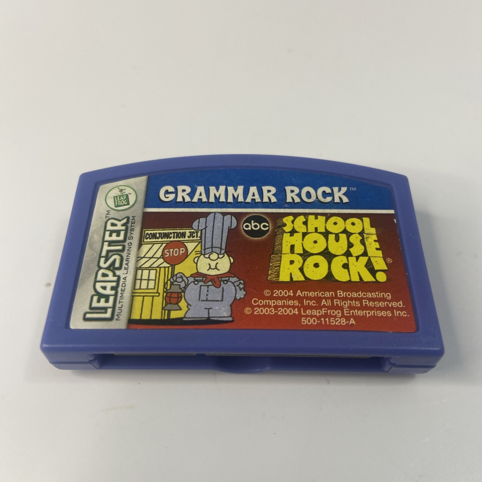 Leap Frog Leapster Grammar Rock ABC School House Rock “Cartridge Only” Loose