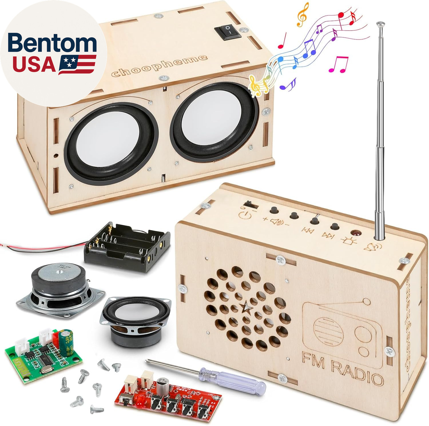Stem Projects Toys for Boys Age 8-12 12-14 Science Kit Building Own Bluetooth Sp