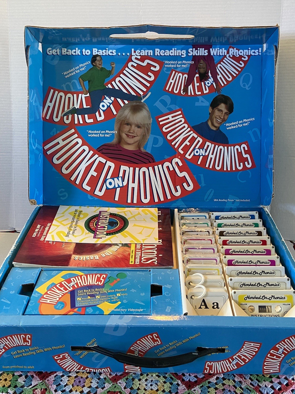 READ VNTG NEW OPEN 1995 HookedonPhonics Reading Skills With Phonics BackToBasics