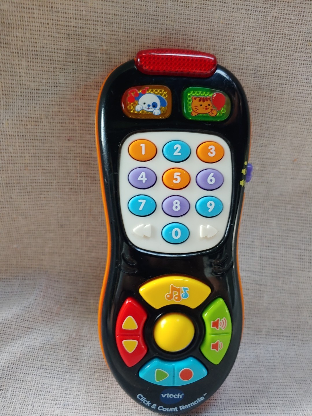 VTech Click & Count Remote Learning Toy Baby Toddler Educational, Black