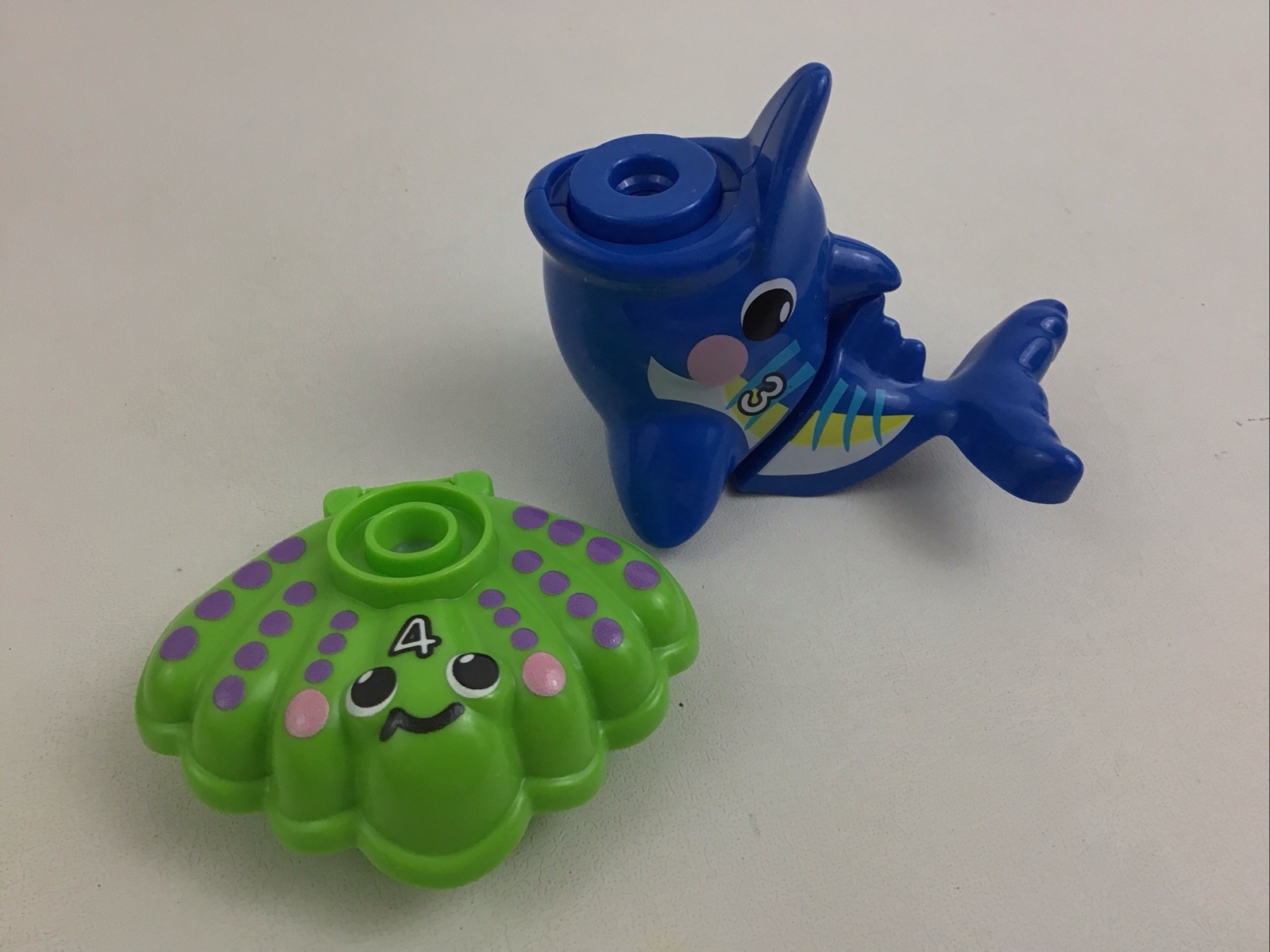 VTech Jiggle & Giggle Fishing Set Replacement Pieces Crab Octopus Seahorse Shark