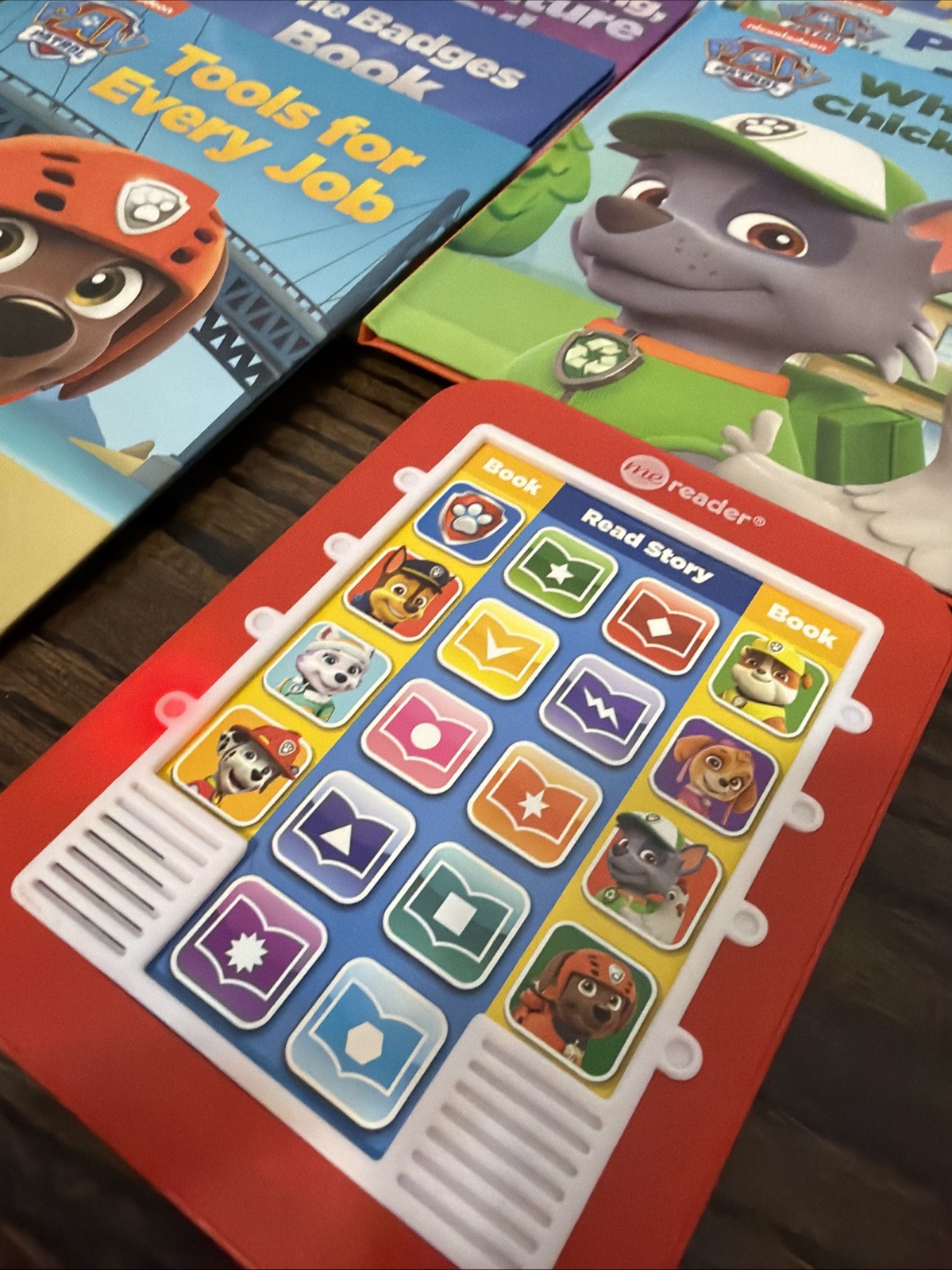 Me Reader PI Paw Patrol Electronic Story Sounds Interactive Kids Toy Books