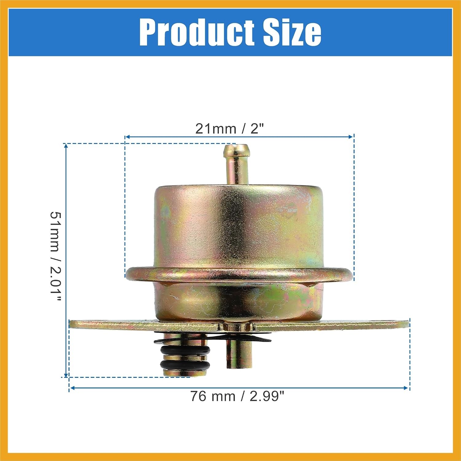 Ford F-150 F-250 Fuel Injection Pressure Regulator 1993-1999 Ford F 150 F 250