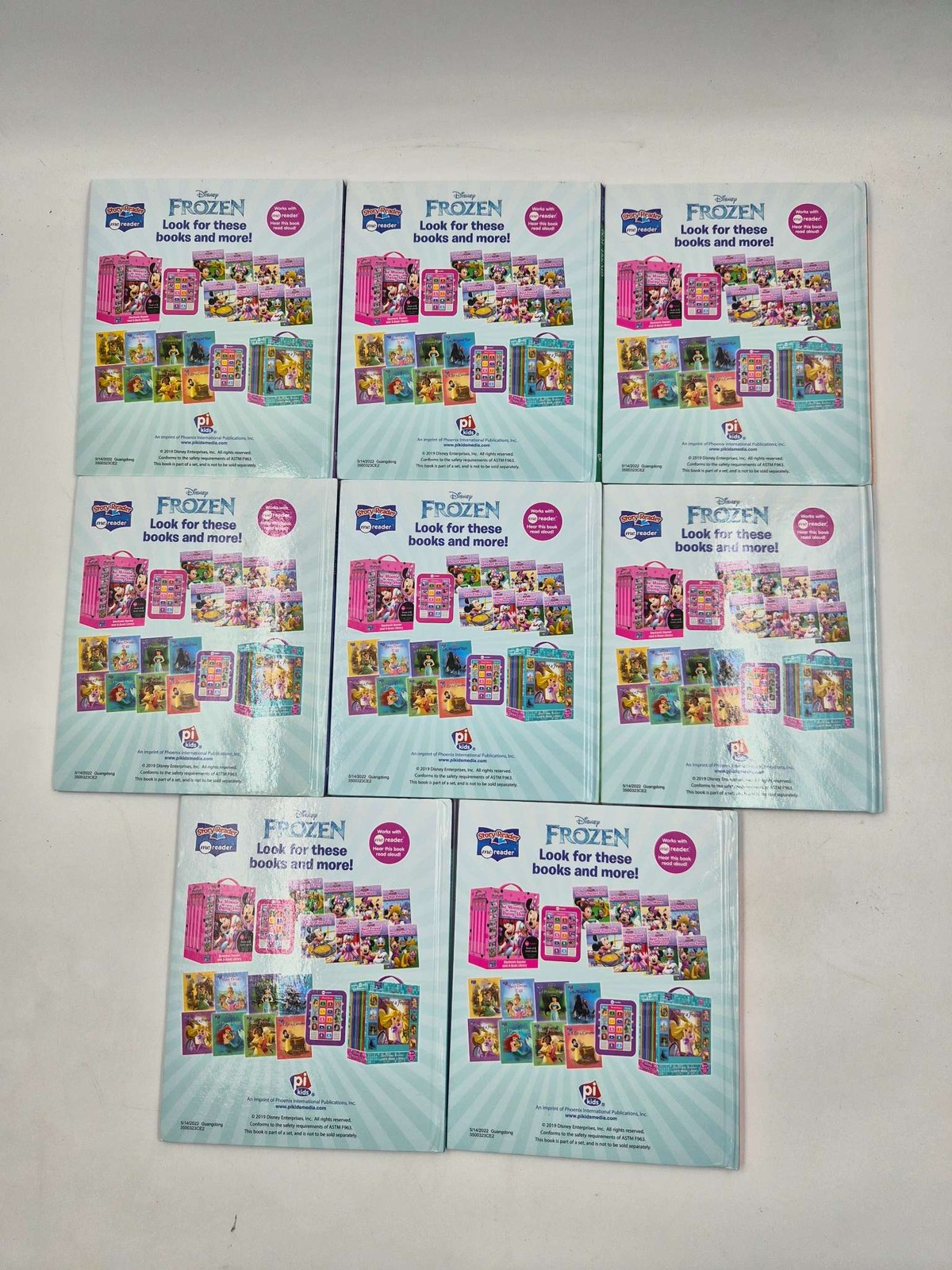 Disney Frozen Me Reader 8-Book Interactive Reading System with Electronic Pad