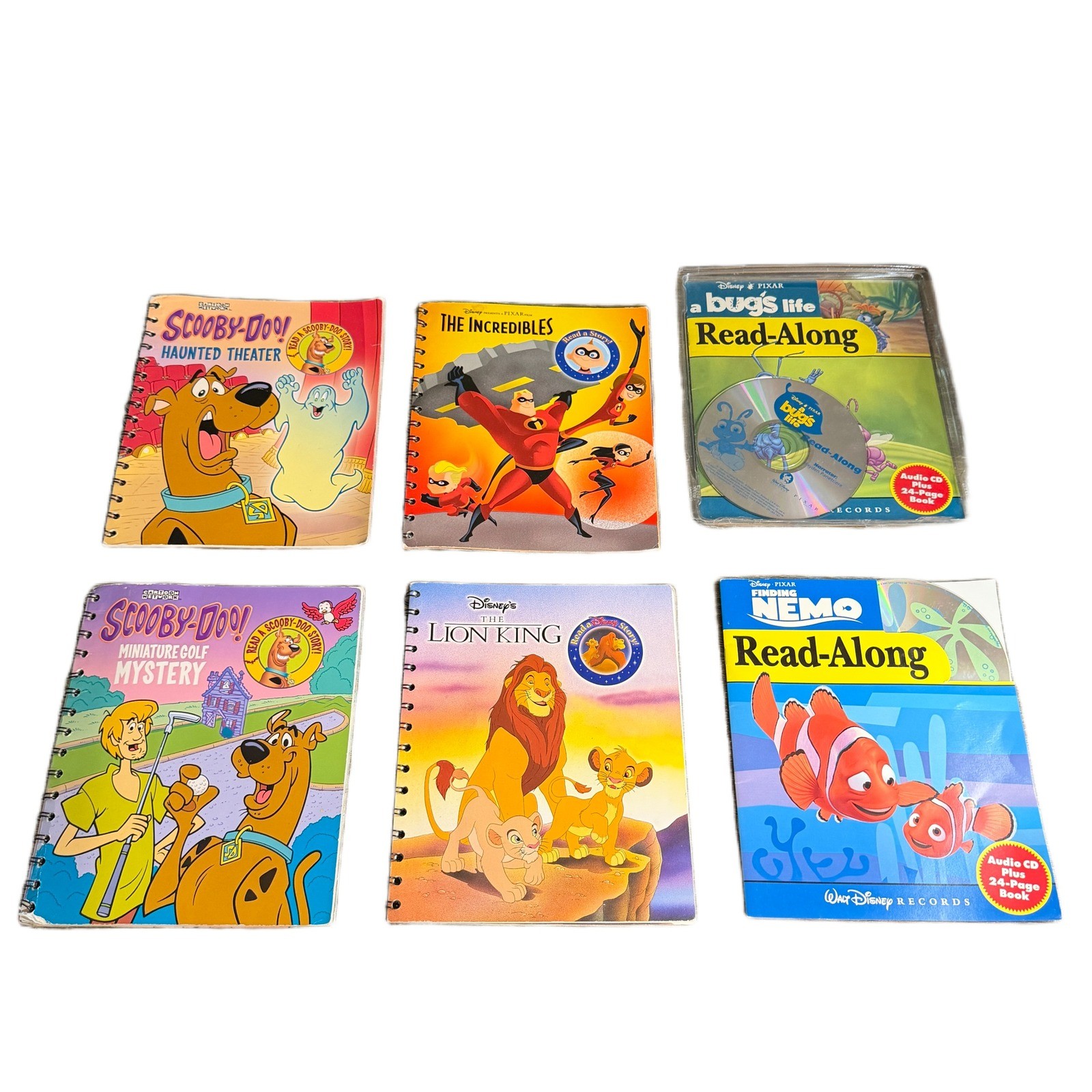 Disney Story Reader Electronic Book System Carrying Case 22 Books 10 Cartridge