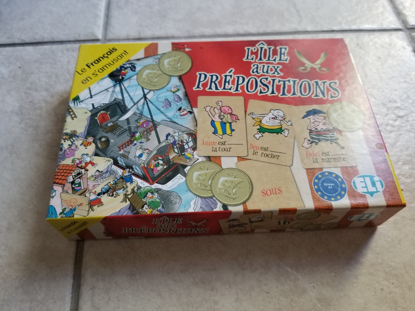 French Preposition Learning Game