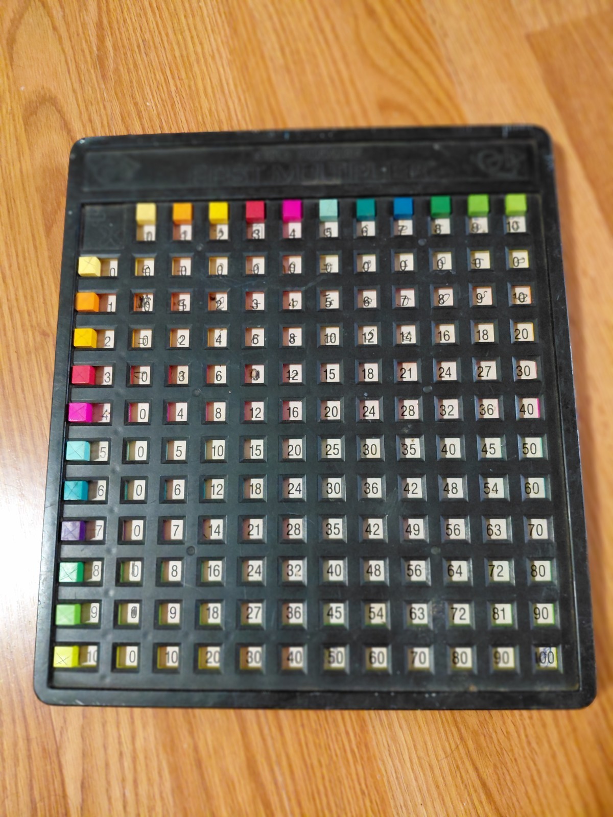 VTG 1979 Gabriel Child Guidance First Multiplier Mathematics Learning Device