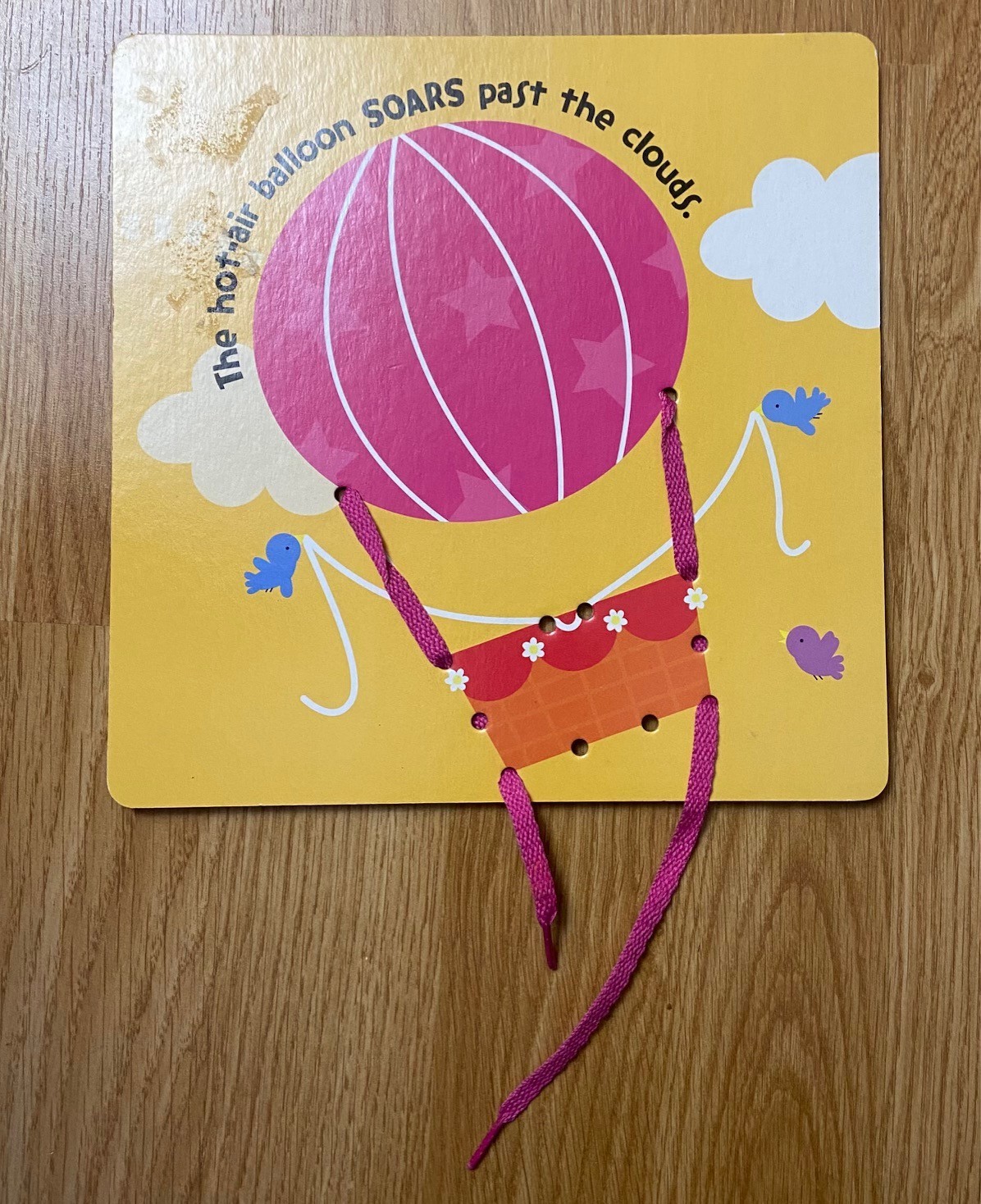 CHOOSE YOUR OWN – Thick Durable Cardstock Adventure Lacing Cards with Sentences