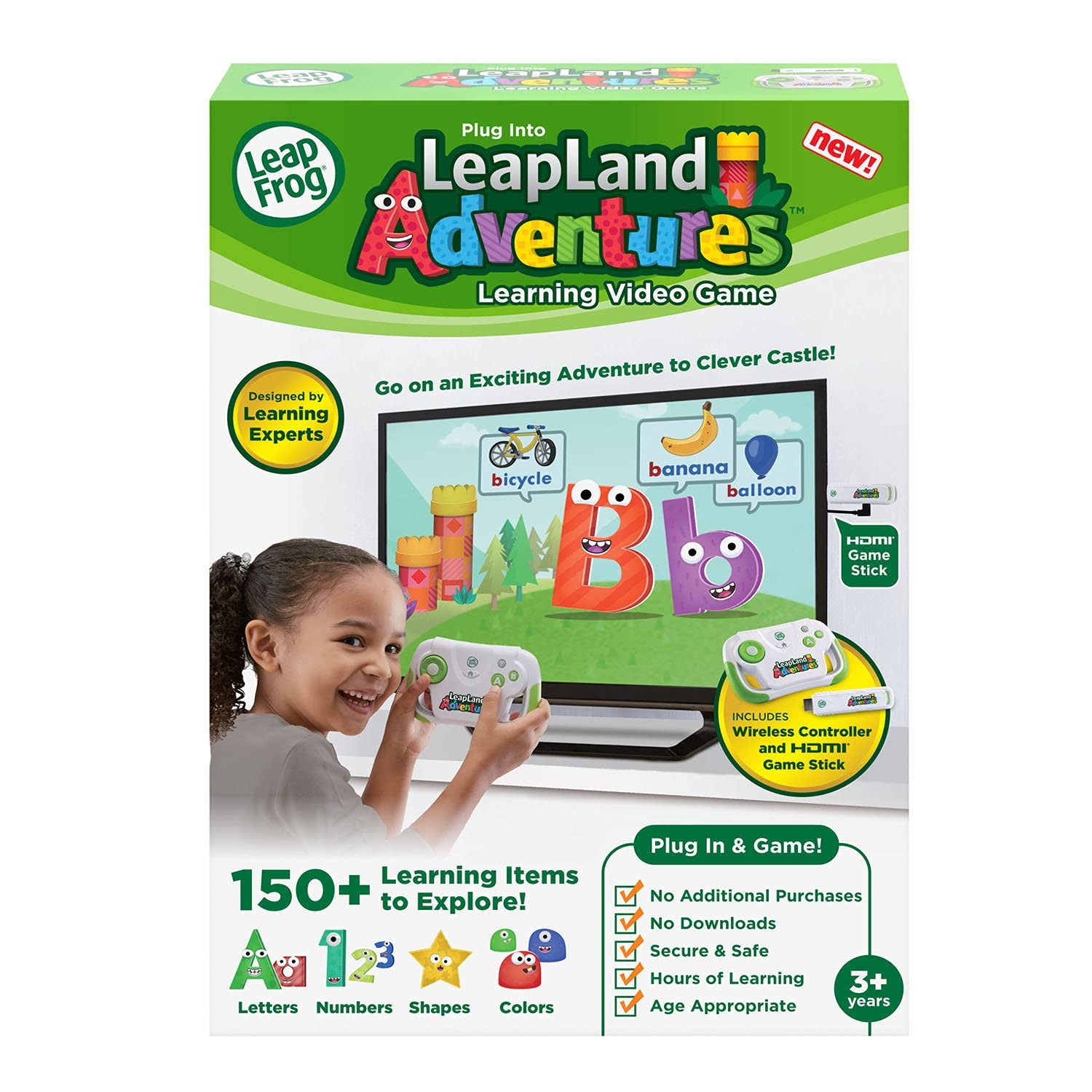 LeapFrog LeapLand Adventures 150+ learning items, Multicolor