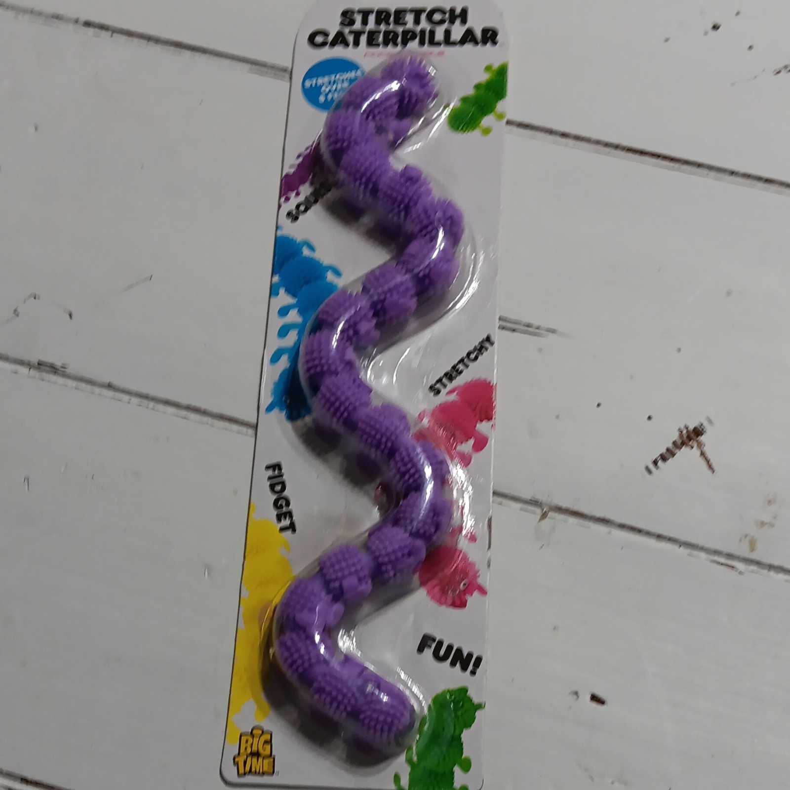 Big Time Stretch Caterpillar Fidget Noodle Tactile Sensory Toy Ages 3+