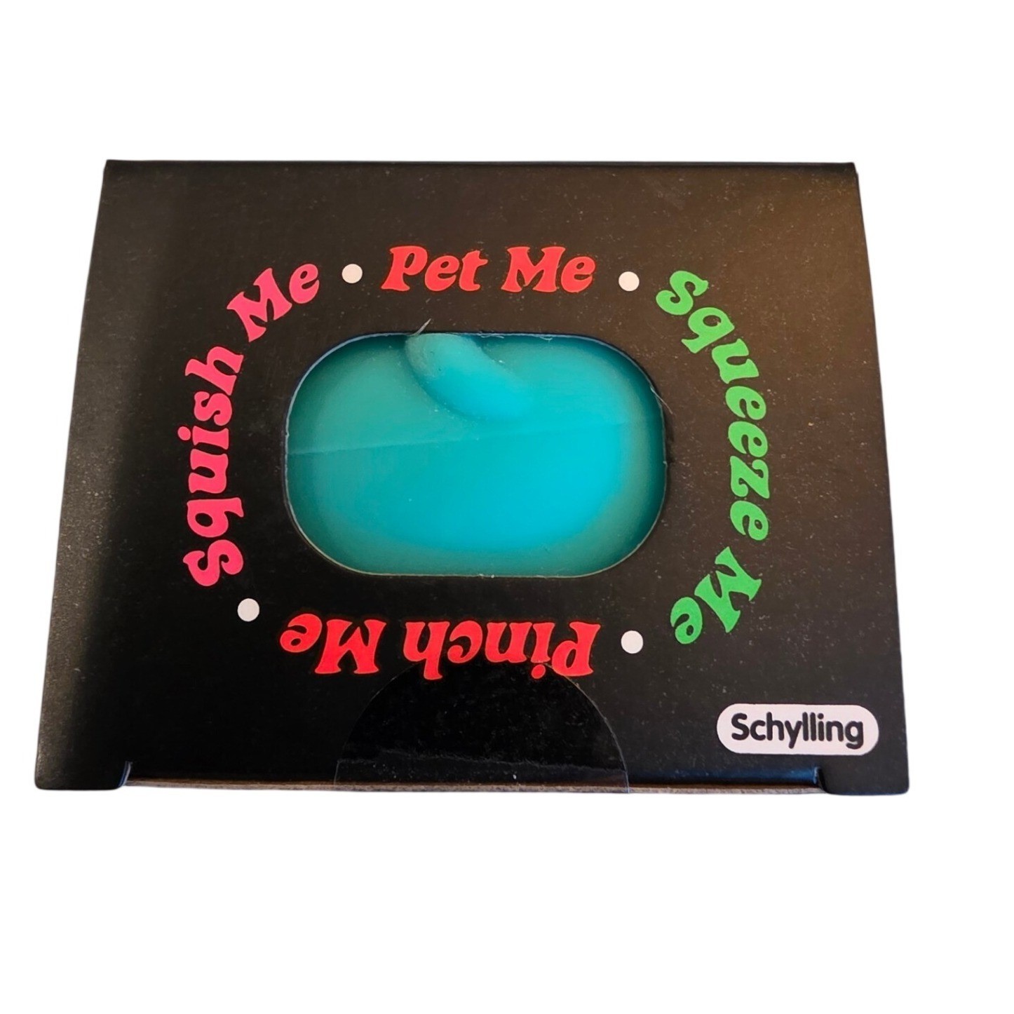 New NeeDoh Funky Pup Teal Blue Squishy Stress Ball Figet Toy