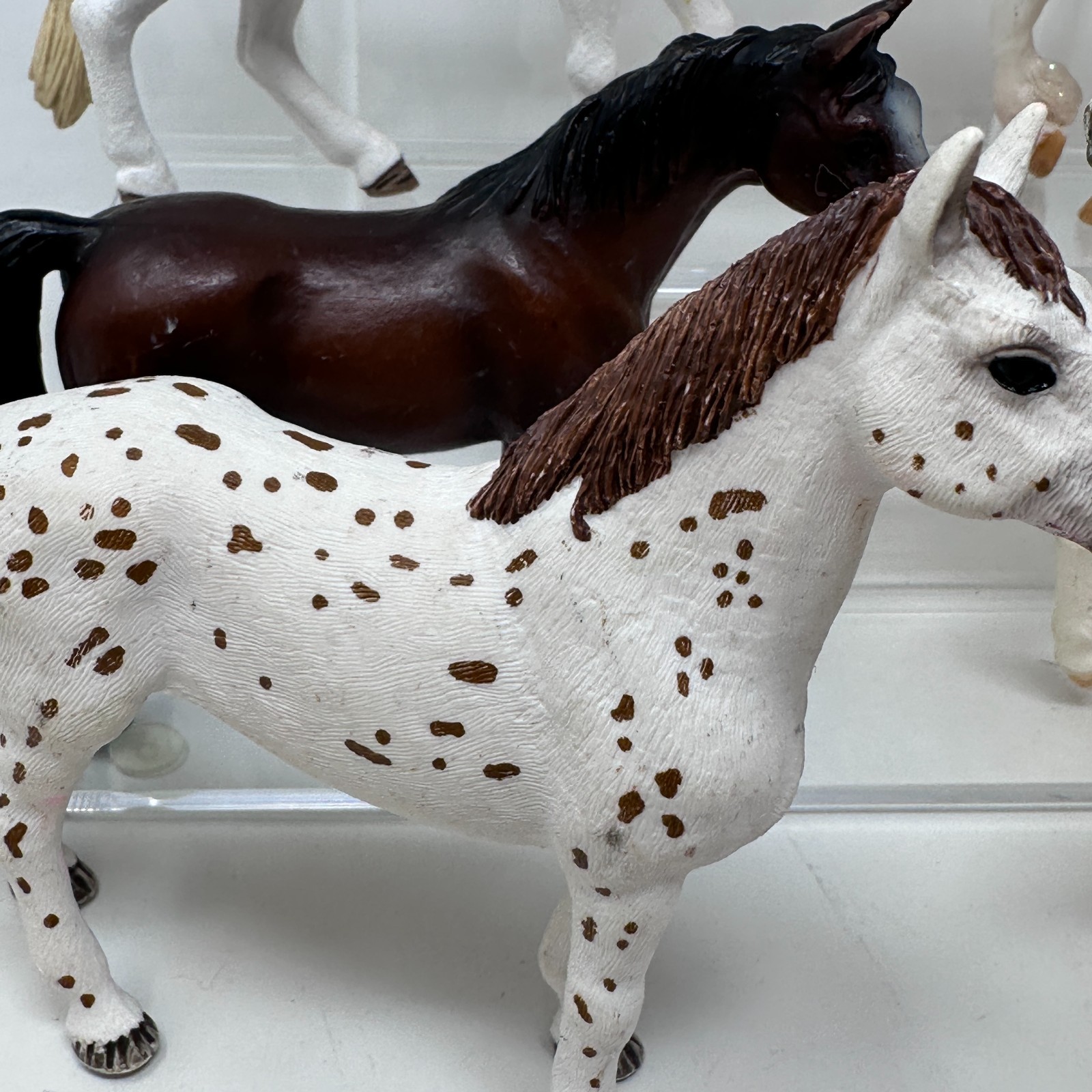 Schleich Horse Figures Lot Unicorn Foal Mare Stallion Pony Figurines Set of 10