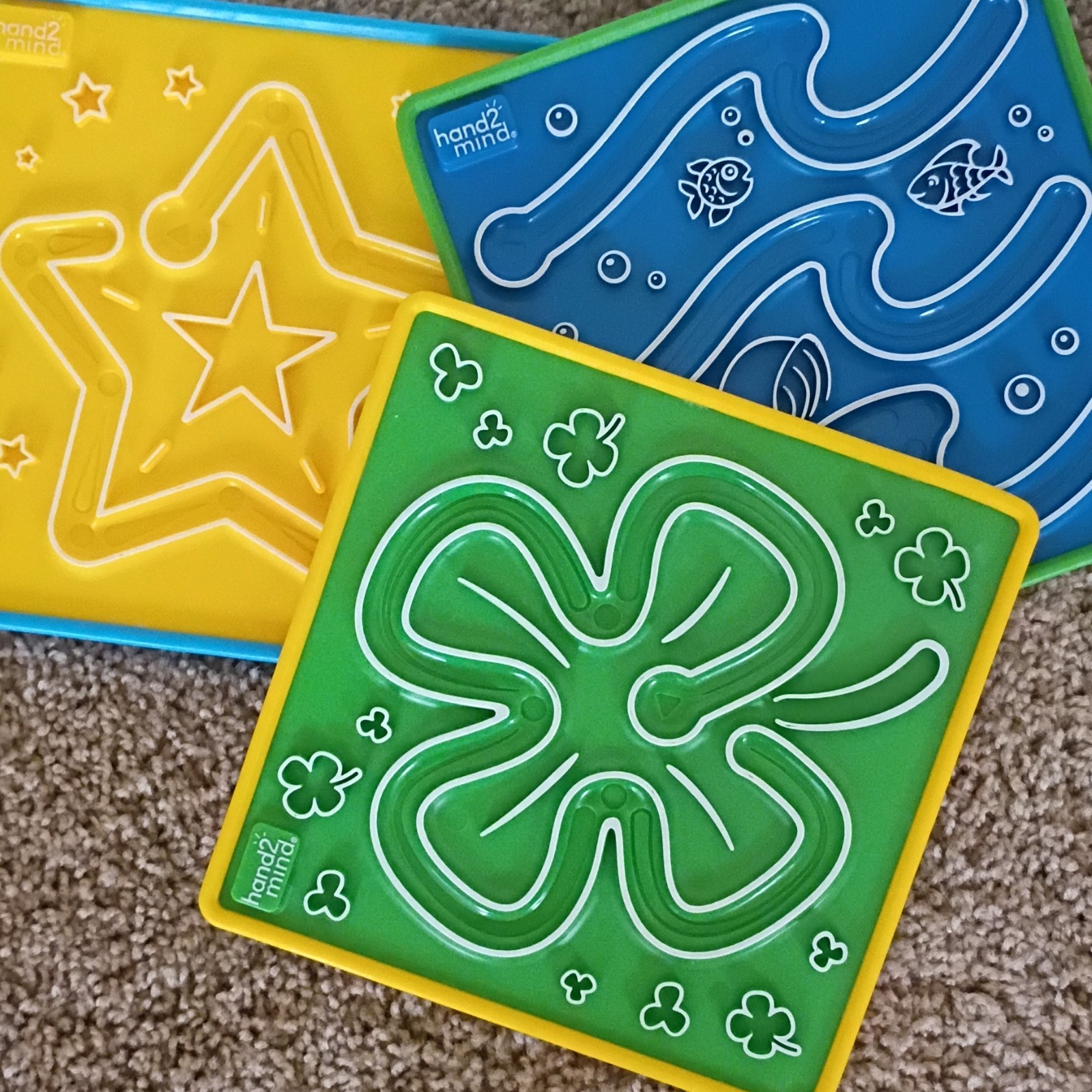 hand2mind Mindful Maze Set Sensory Toy Ages 3+ MPN 93247