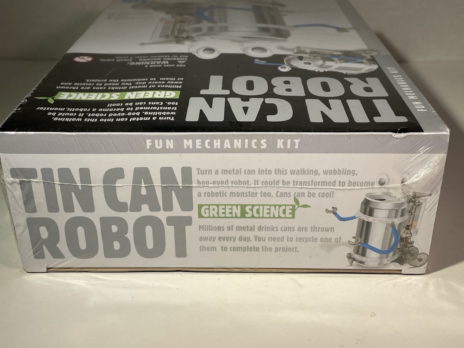 4M Toysmith, KidzRobotix Tin Can Robot, DIY Science Kits STEM Powered Kids NEW