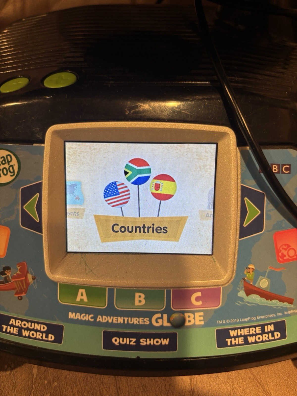 LeapFrog Magic Adventures Globe Interactive World Navigation Toy Fully Tested