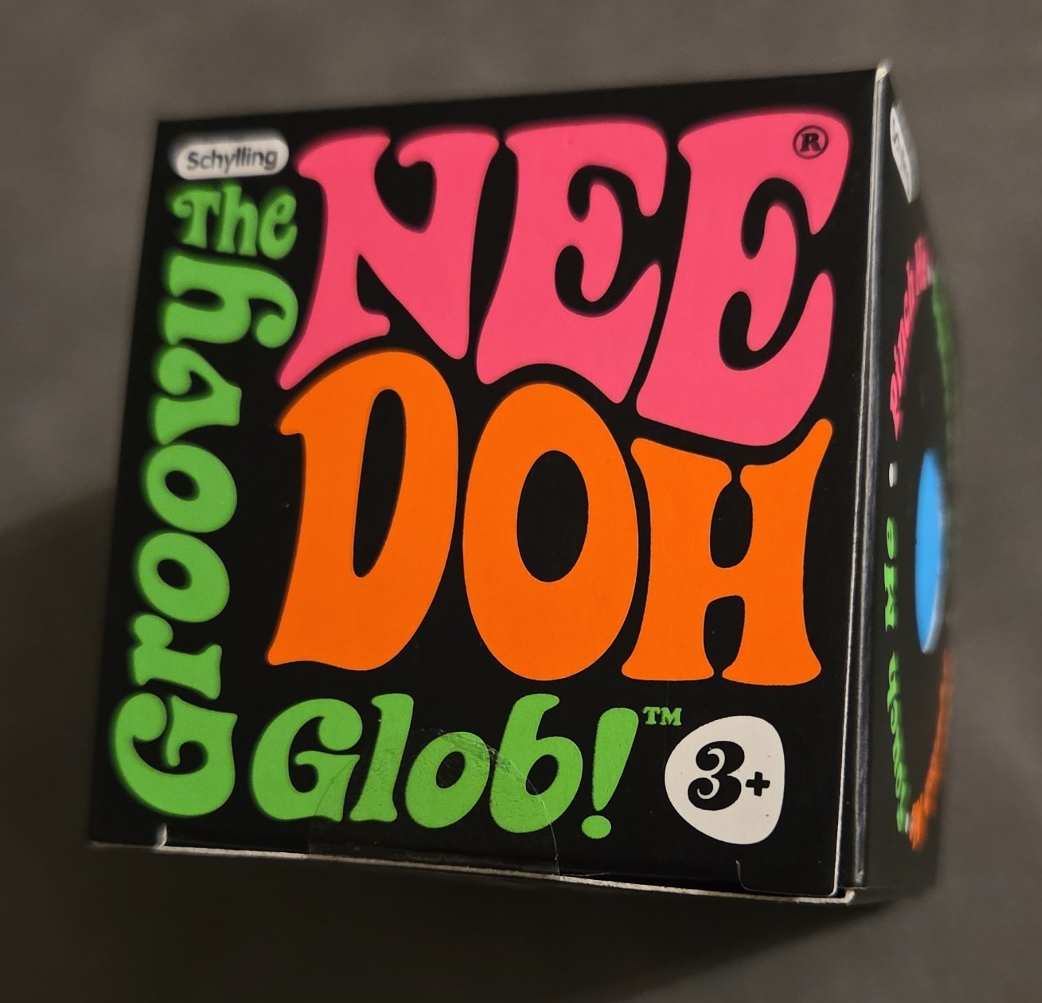 Schylling Groovy Nee Doh Glob Squeeze Toy, Blue, Ages 3+ 26093JHJ