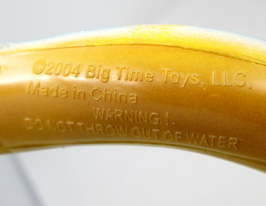 Plastic Eel PVC 2004 Big Time Toys 7.5in Figurine
