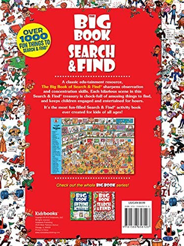 The Big Book of Search & Find – Hidden Object Picture Puzzle for Kids |…