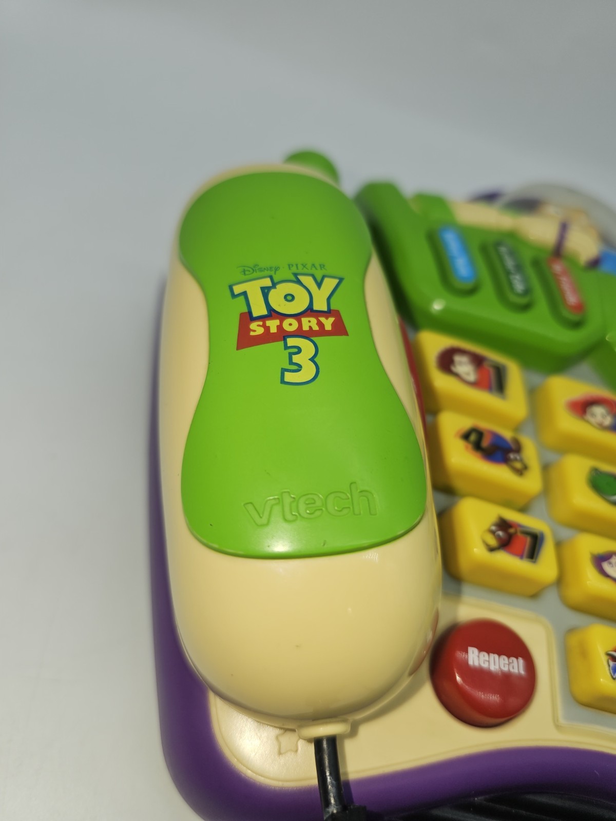Vtech Toy Story 3 Buzz Lightyear Talk & Teach Phone – AS IS – READ DESCRIPTION