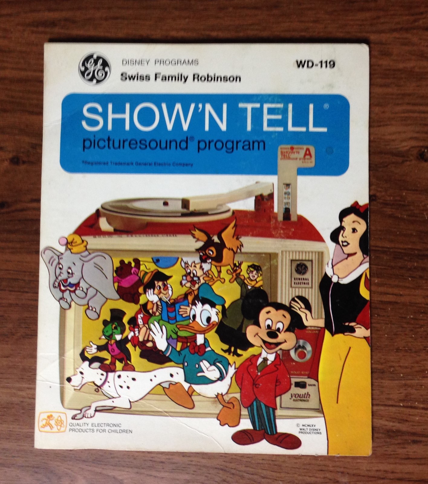 1960’s GE Show ‘N’ Tell Picturesound Programs Each Sold Separately