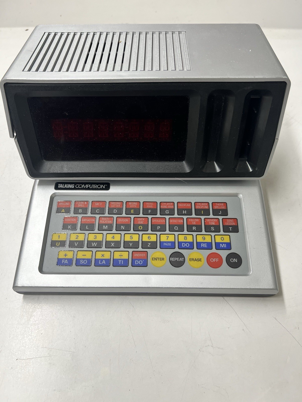 1986 Sears Talking Computron Working Screen/ Sound “kids toy computer”