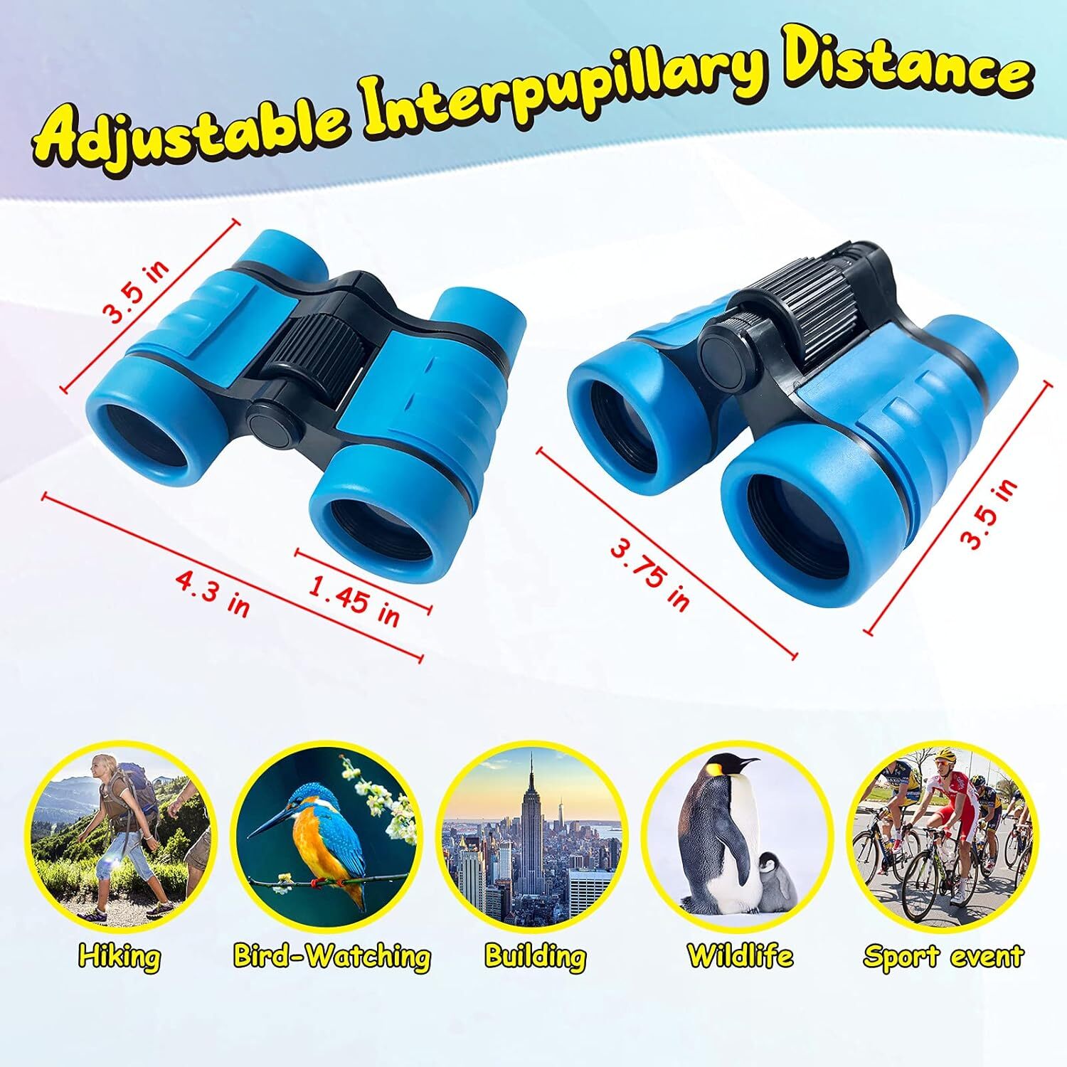 ESSENSON Kids Explorer Kit � Outdoor Adventure Kit with Binoculars for Ages 4-8
