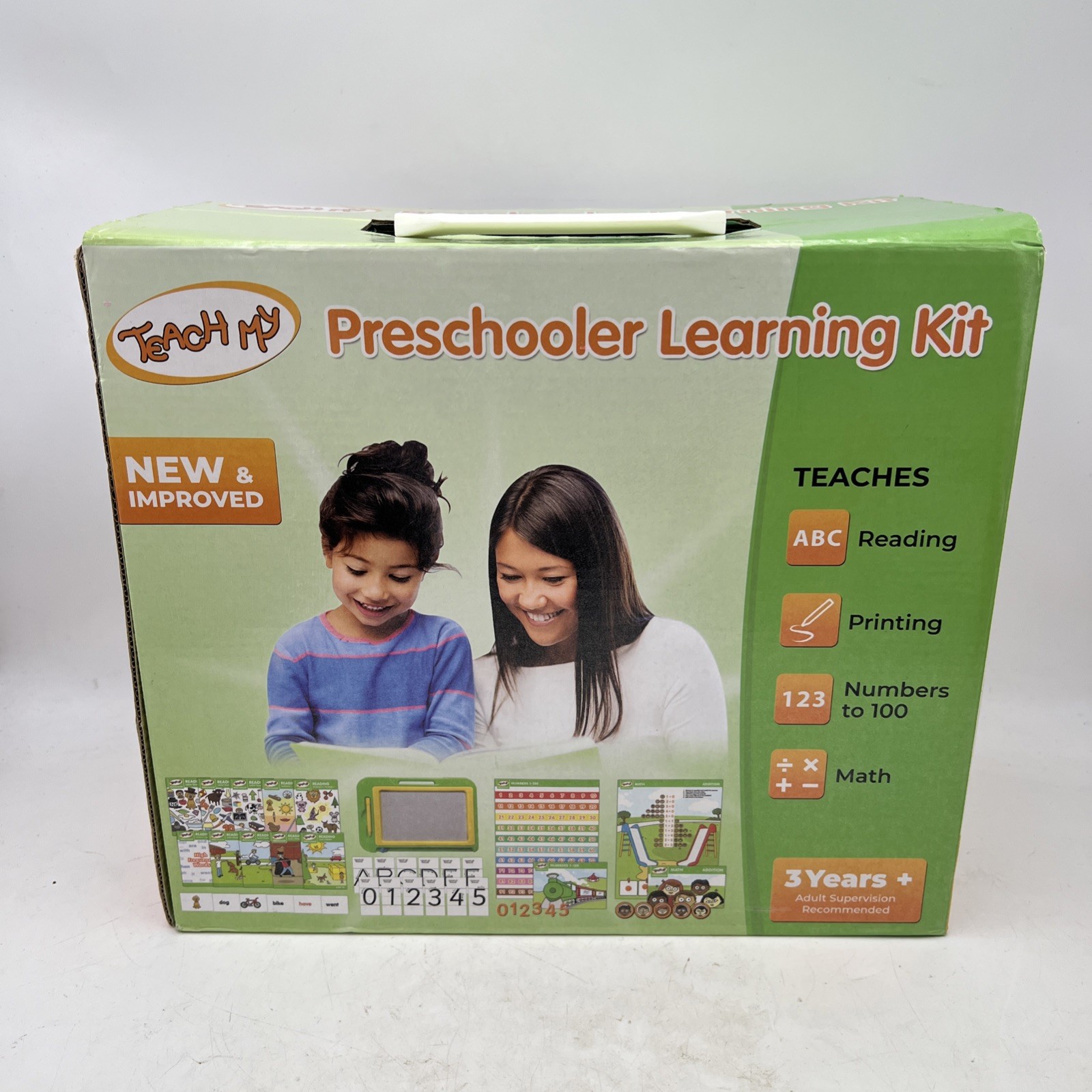 Teach My Preschooler Learning Kit New & Improved 3 Years And Up – New