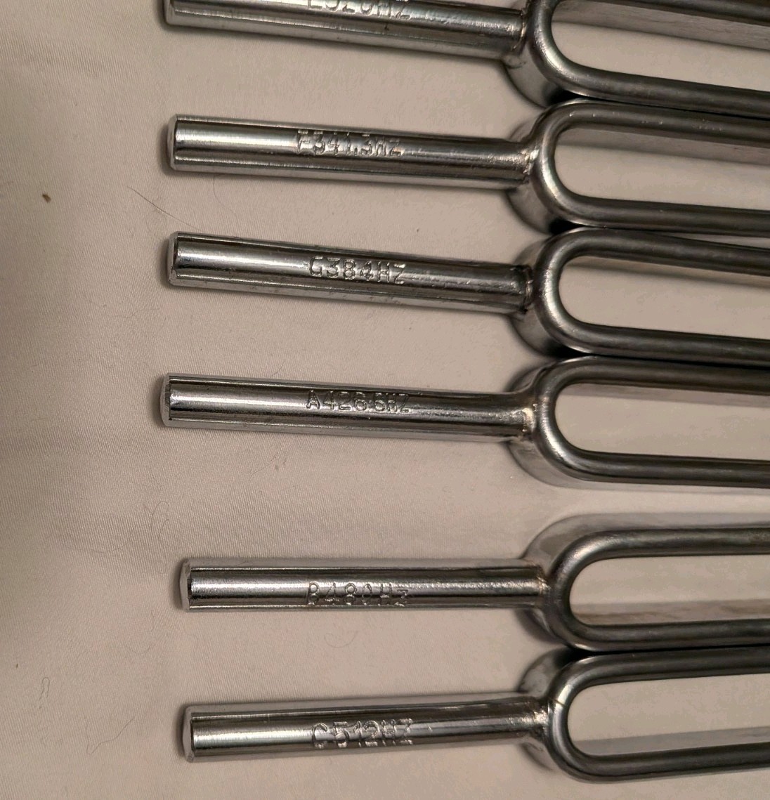Eisco Scientific Steel Tuning Forks, Set of 8 PH0738ALT