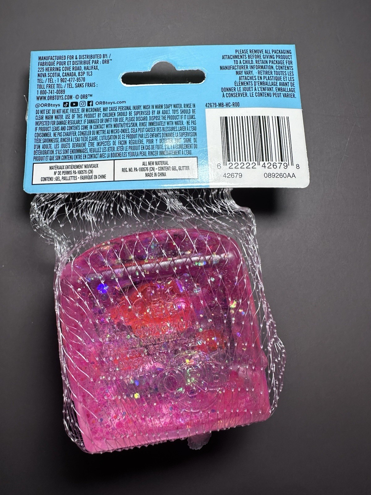 Sugar Swaps Duck Cube – Pink -Squishy Fidget Sensory Toy