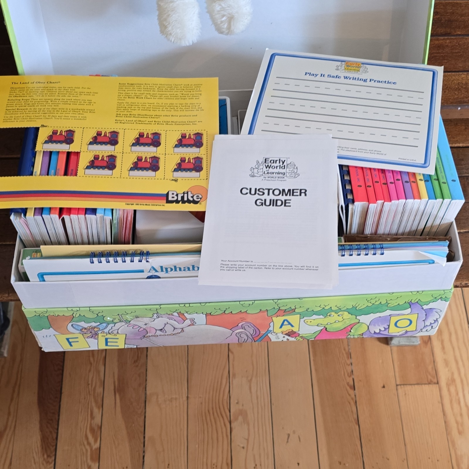 World Book Alphabet Pals Preschool Reading & Writing Set 1987 Ages 3-7 complete