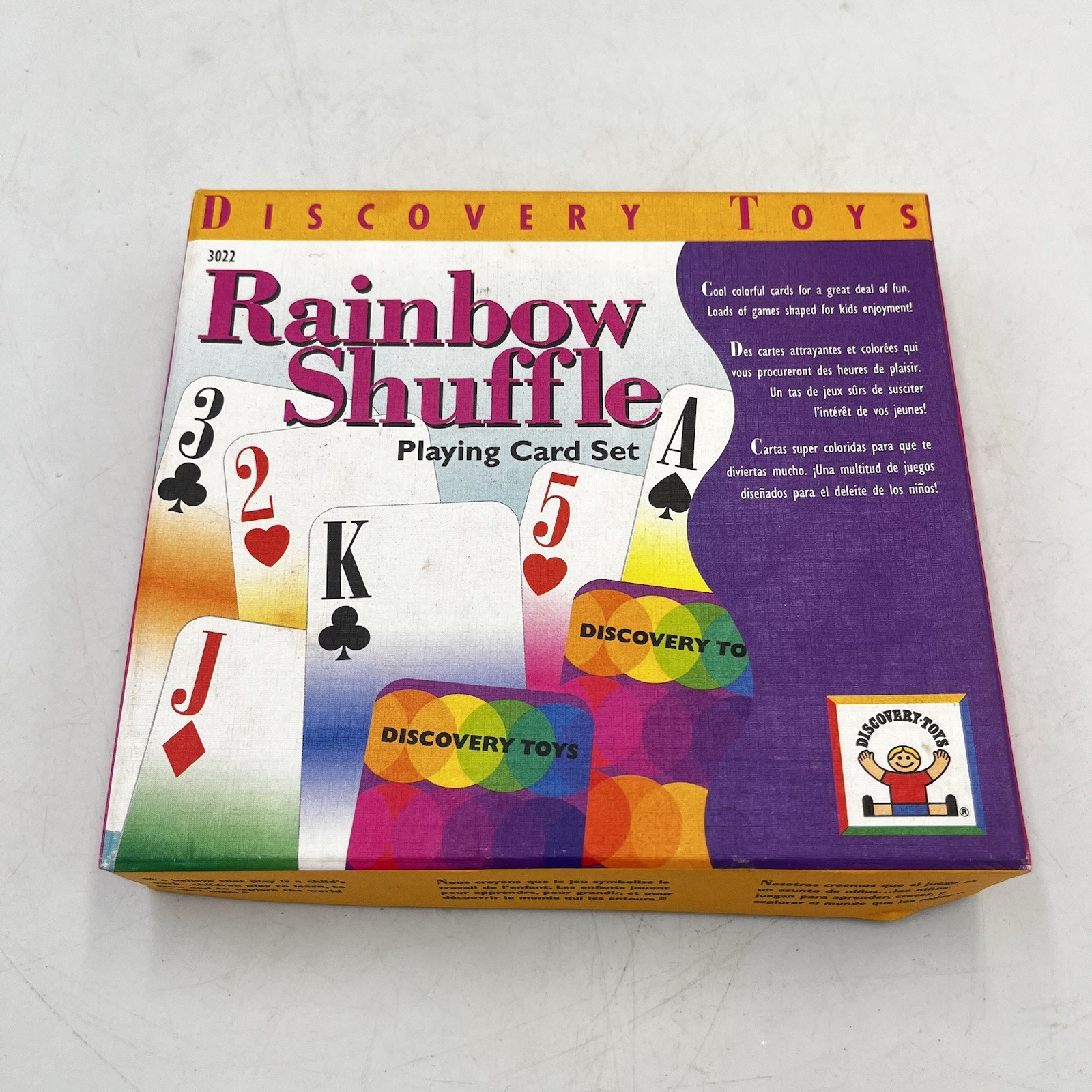 Discovery Toys Rainbow Shuffle playing card Game COMPLETE SET Educational Age 6+