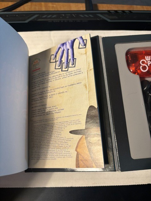 Scholastics “Why Spy” Kids Spying Device and Instructions Manual