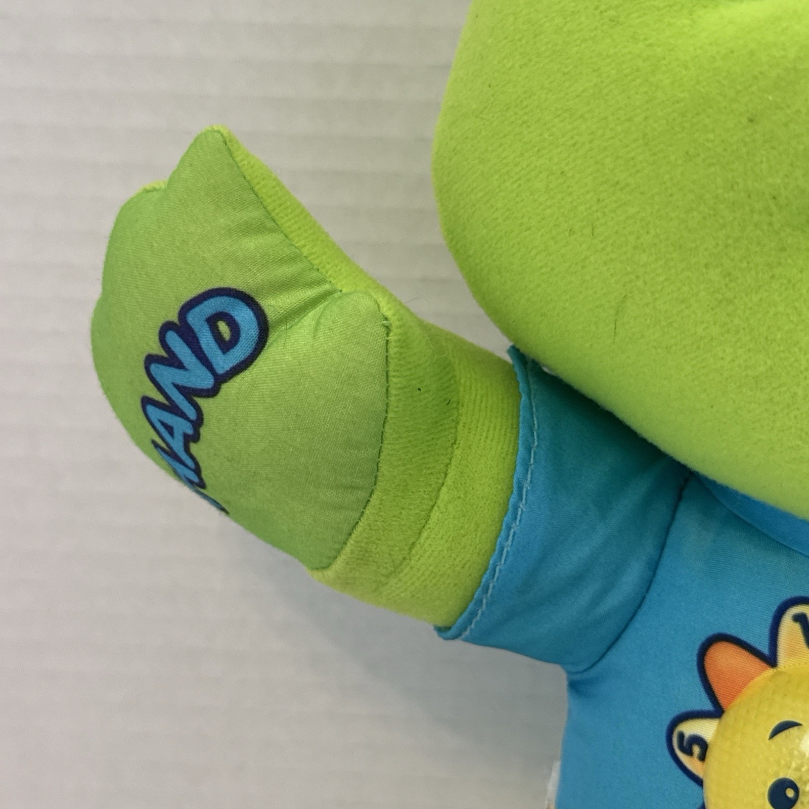LeapFrog Learning 14” Baby Tad Educational Interactive Toy w/Lights Plush 2007