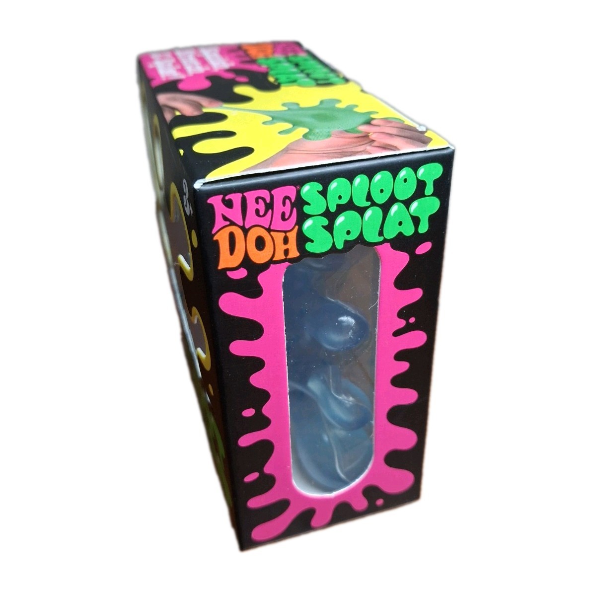Nee Doh Sploot Splat Squish Stretch New In Box Blue Color Free Shipping