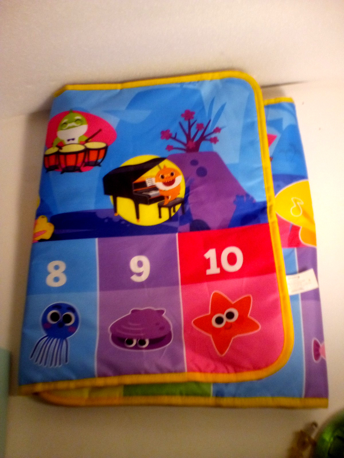Baby Shark Step And Sing Piano Dance Mat Nickelodeon Number Count