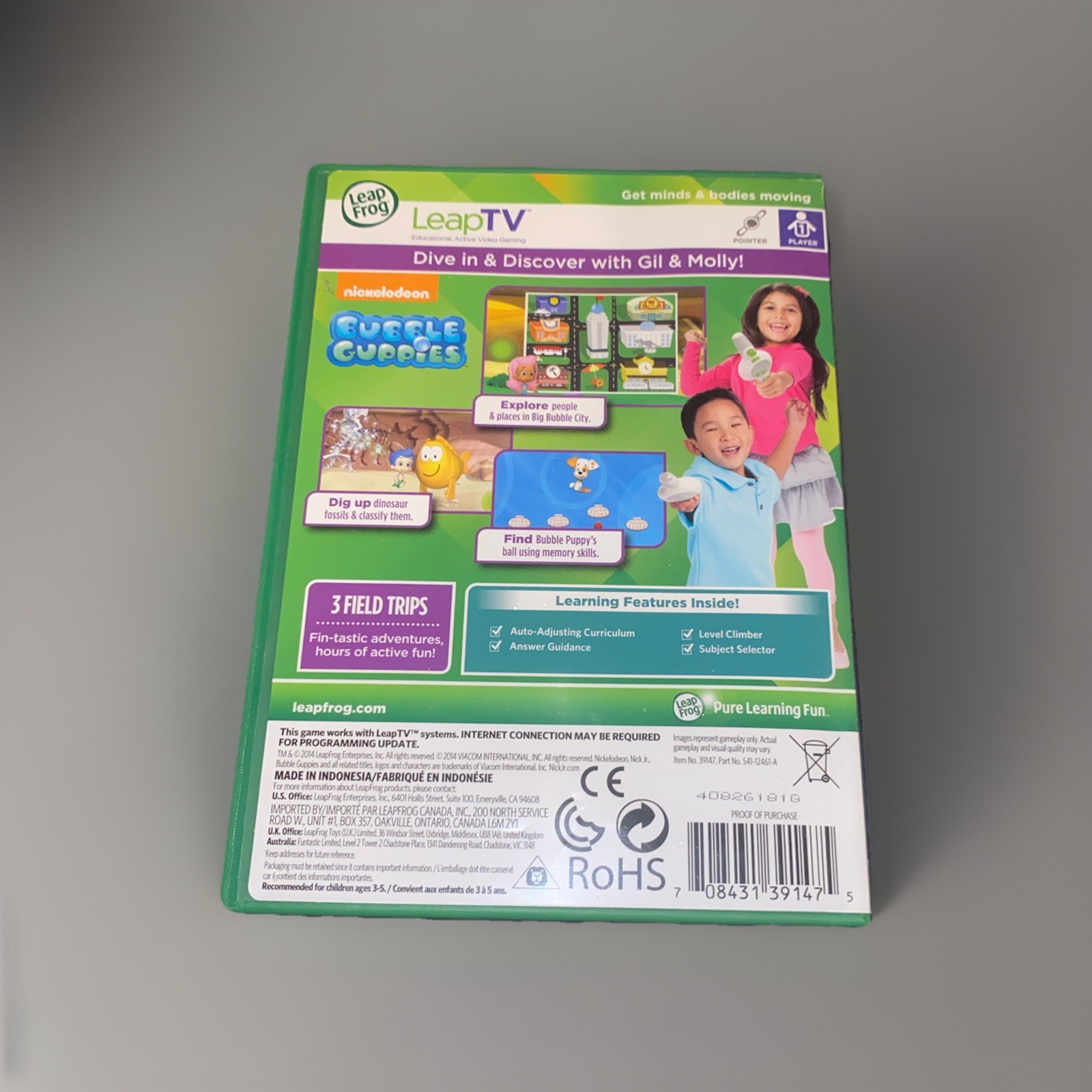 LeapFrog LeapTV Game Bubble Guppies 3-5 years (Leap TV)