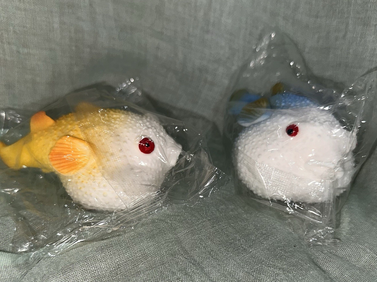 Lot Of Squishy Sensory Toys Puffer Fish 2 Count