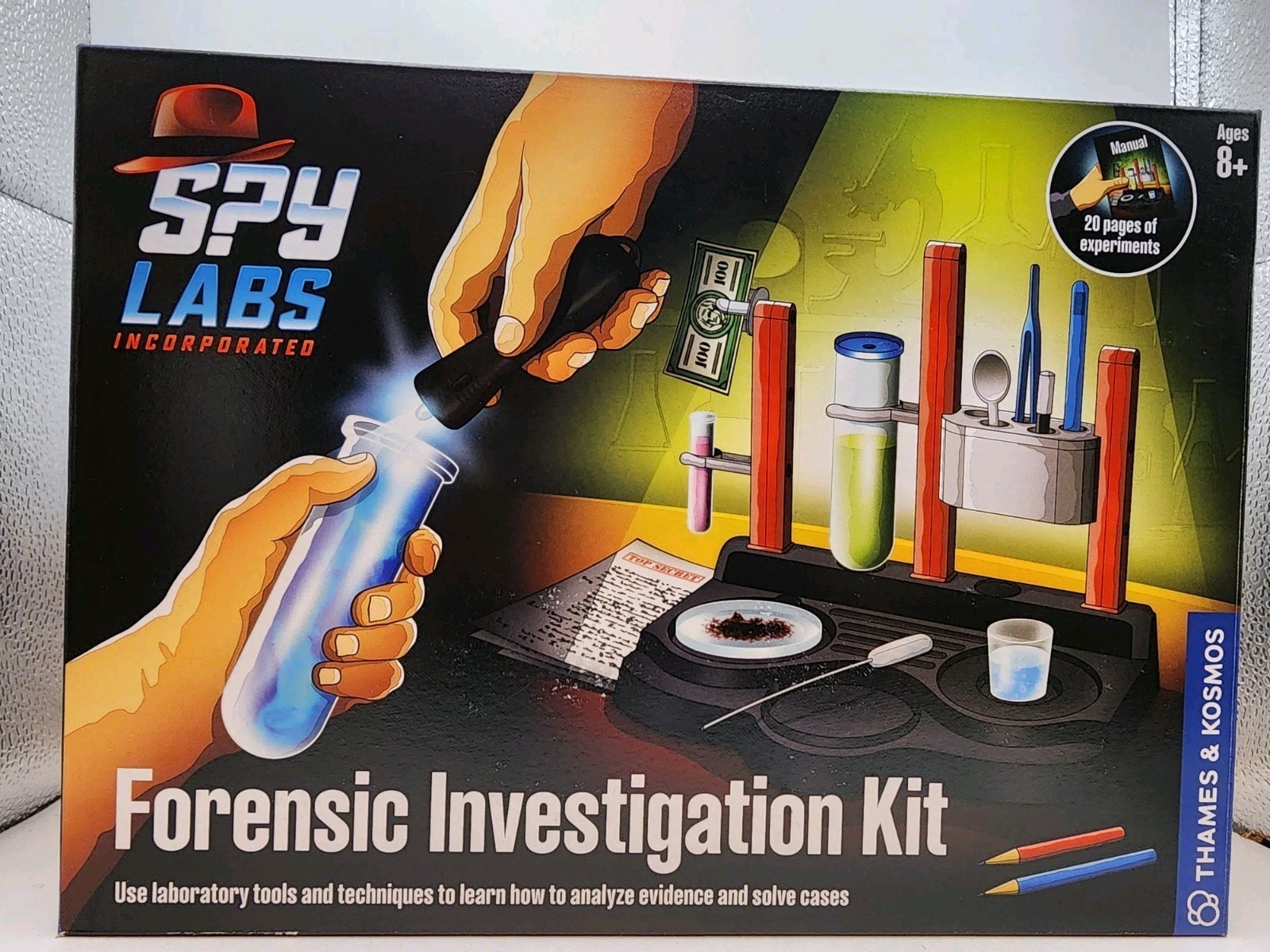 Thames & Kosmos 548004 Spy Labs Incorporated, Forensic Investigation Kit