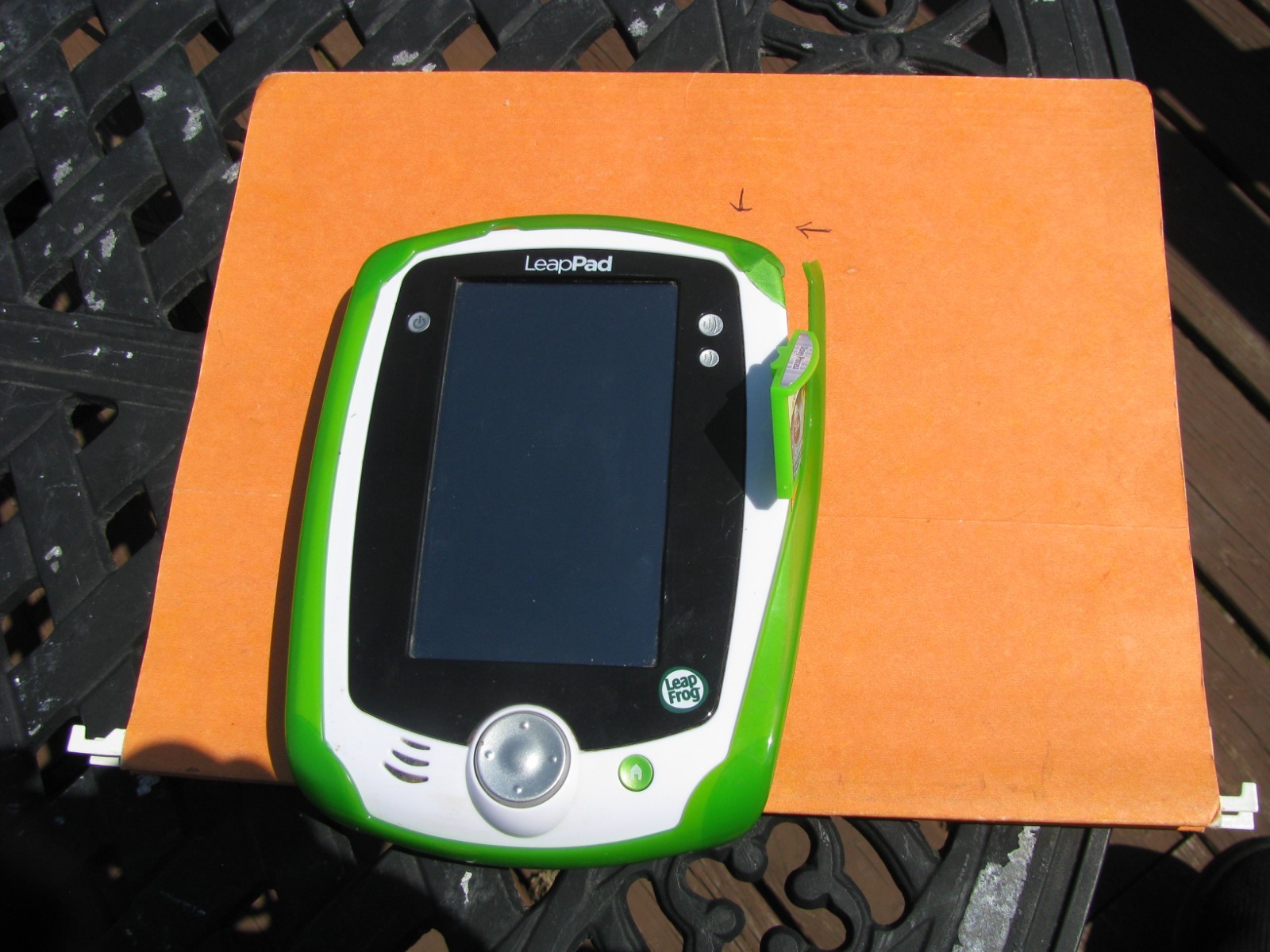 Leap Frog LeapPad Explorer Kid’s Tablet w/Cover, 6 Games, CD & Cords – Tested