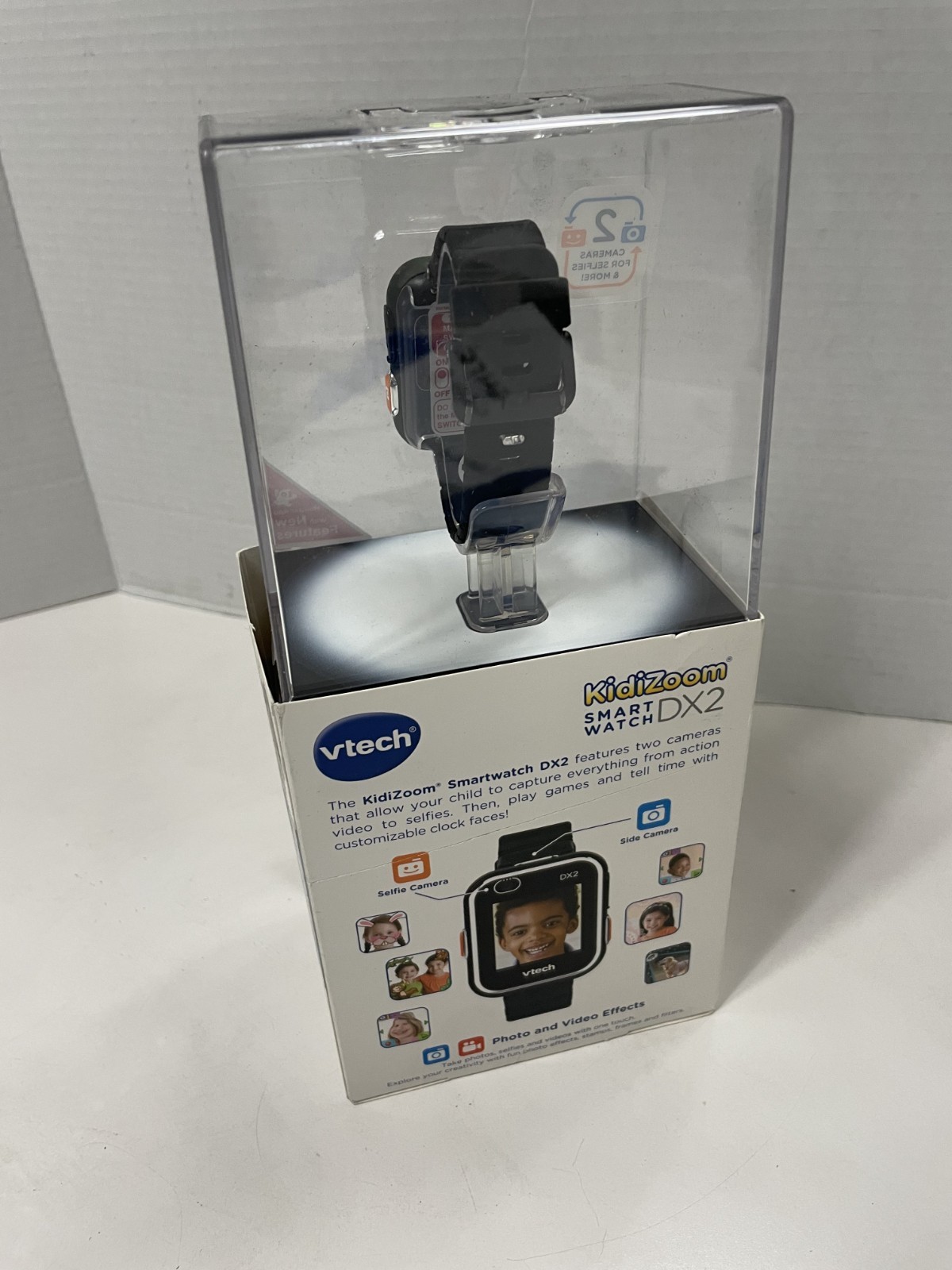 VTech 80-193808 Kidizoom Smartwatch DX2 Smart Watch BLACK