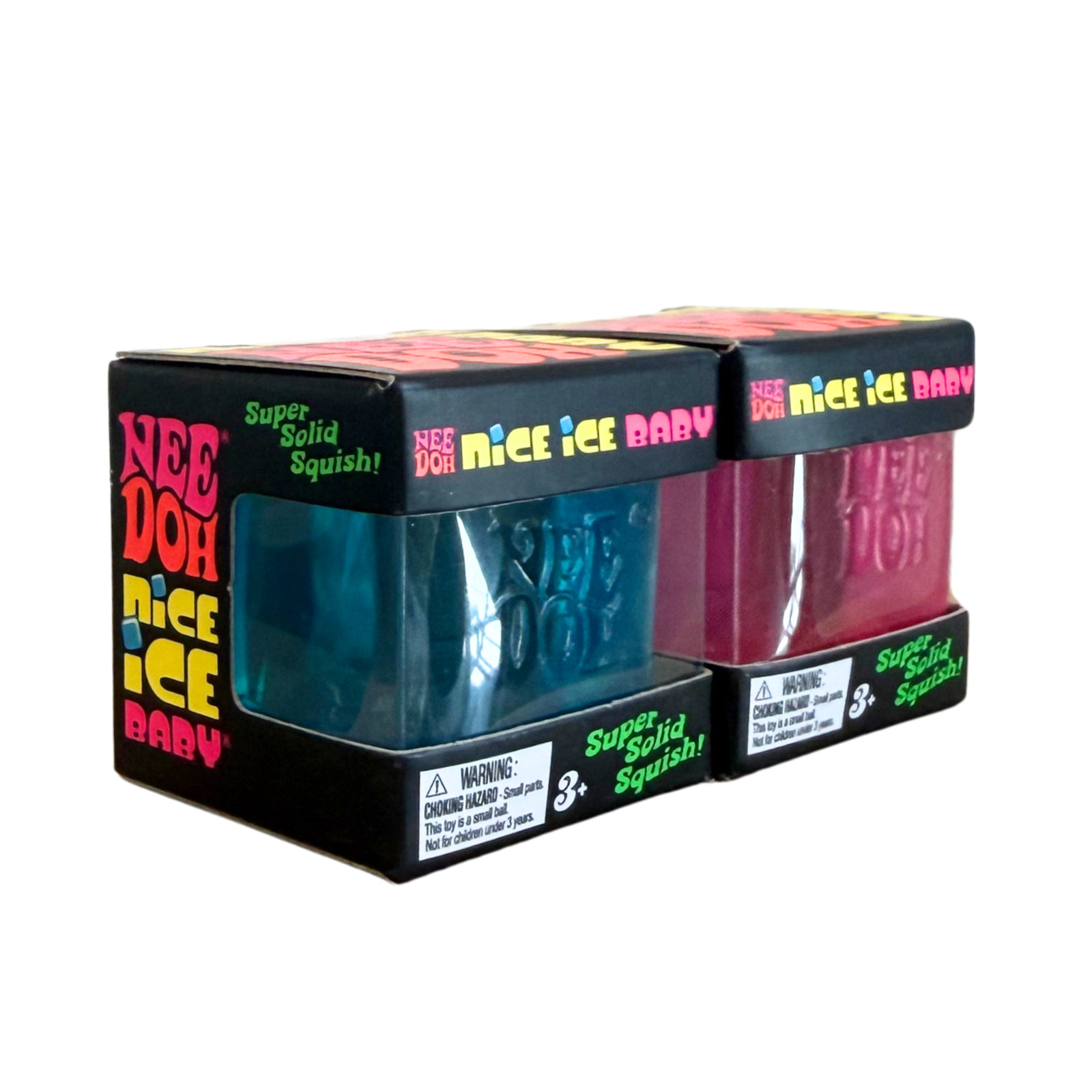 NeeDoh Nice Ice Baby Blue + Pink (SET of 2) – NEW