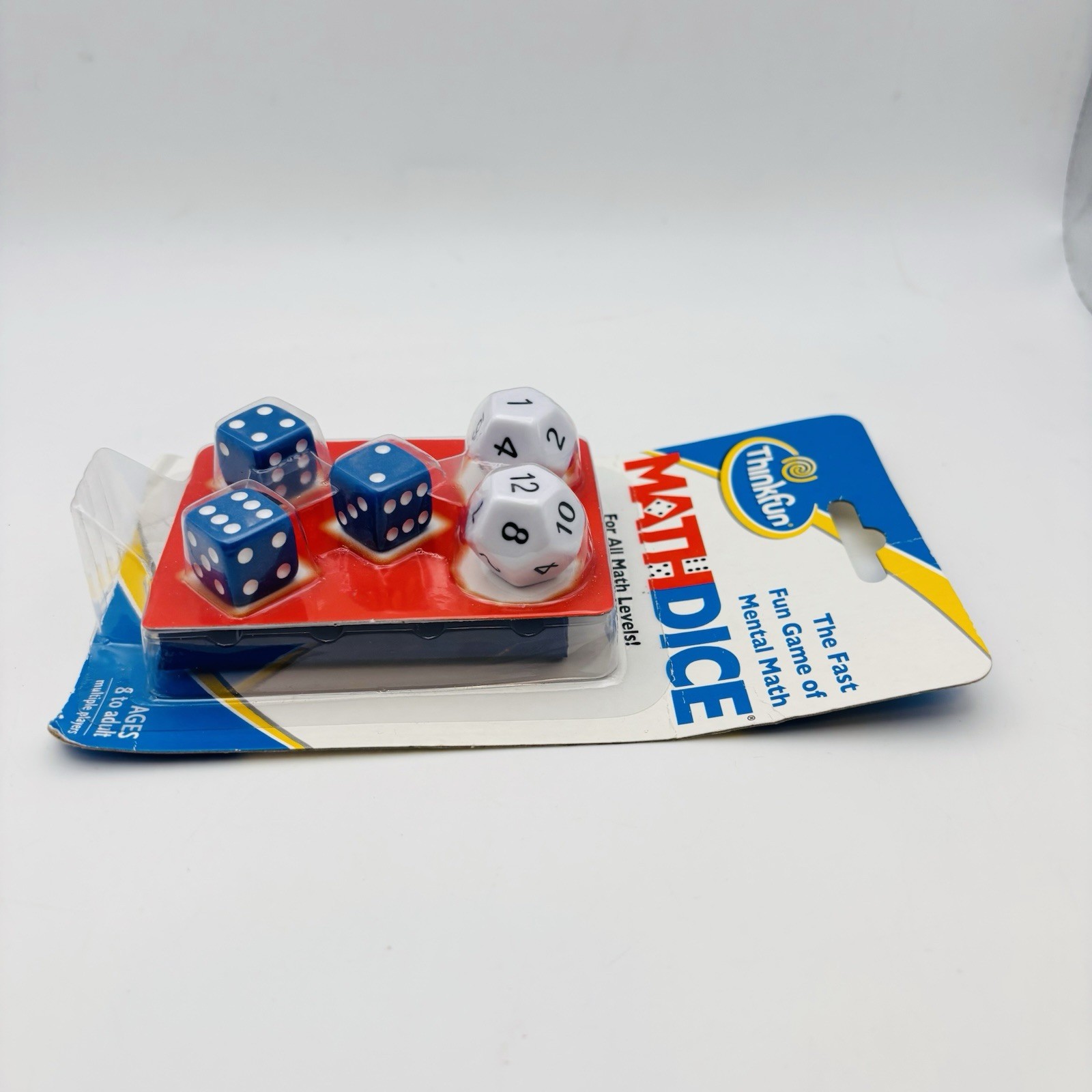 ThinkFun Math Dice Fun Game that Teaches Mental Math Skills to Kids SEALED. New!