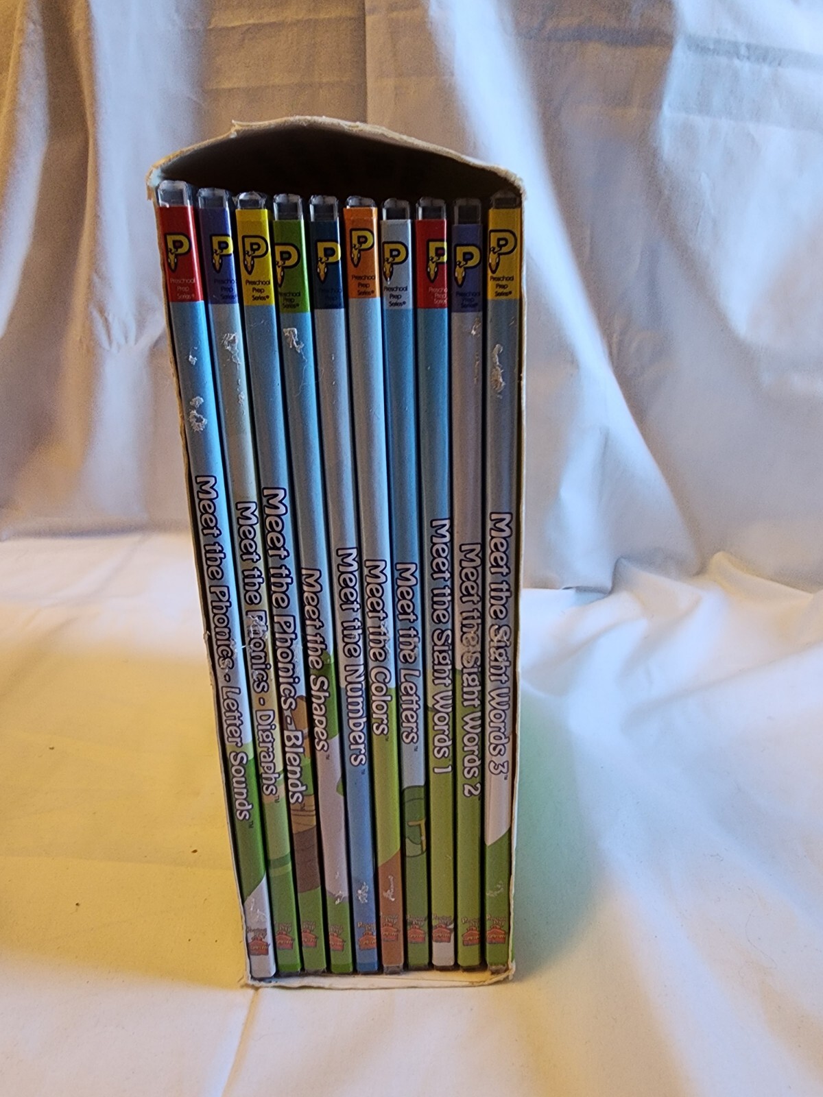 Preschool Prep Collection 10 DVD Set Letters Numbers Shapes Colors