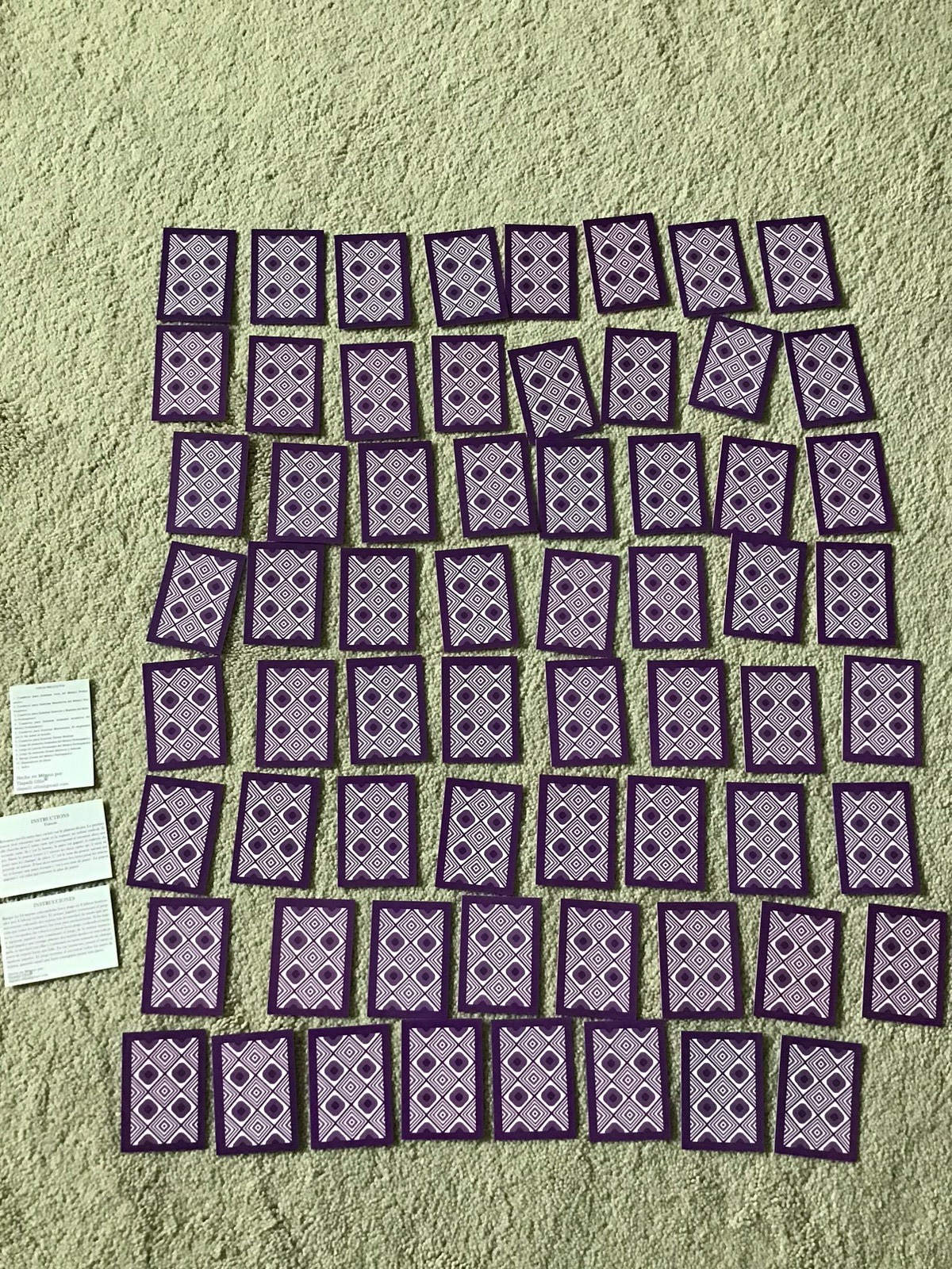 Memorama Animals of Pre-Hispanic Mexico 64 Cards Memory Matching Game in Case
