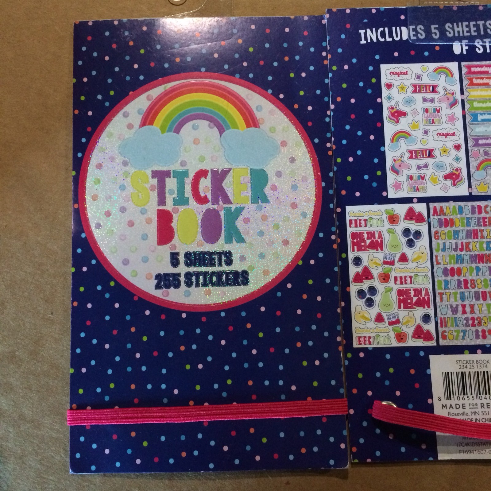 Lot Of 20 Sticker Books For Girls Age 5+ (255 Stickers Per Book) New