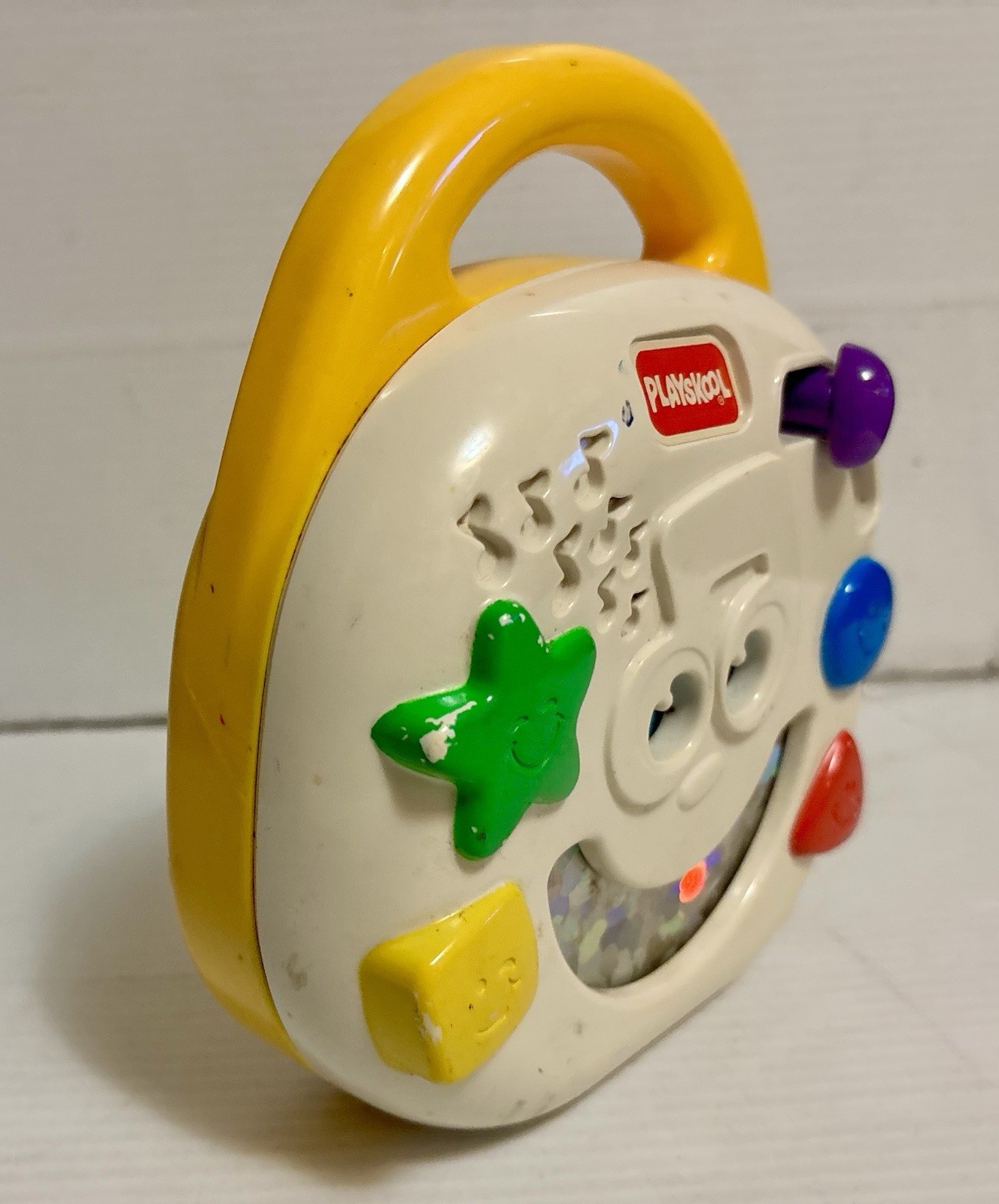 Vintage 1998 Hasbro Playskool Twinkle ‘n Twirl Radio Toy #5528 Tested Fast Ship