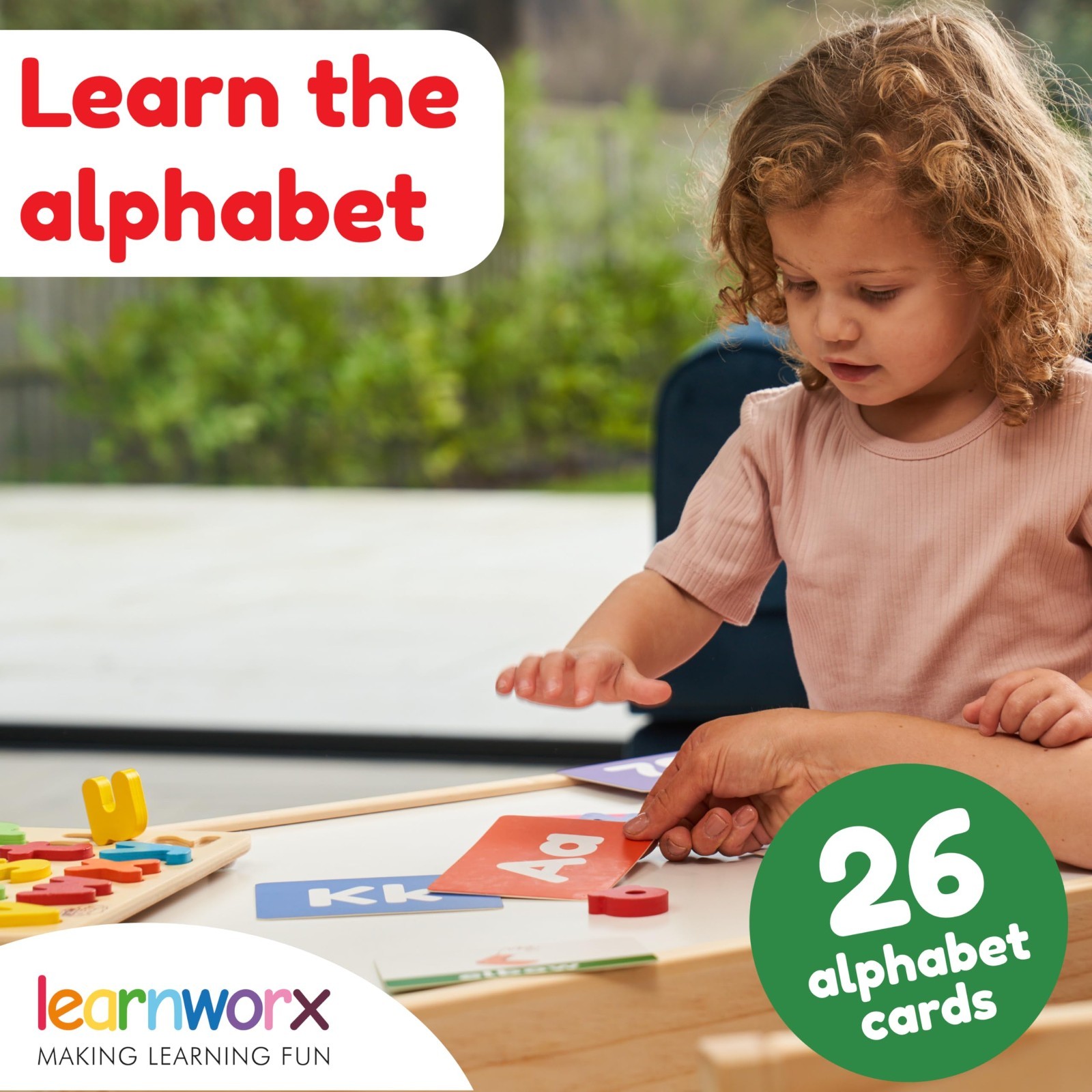 Educational Toddler Flash Cards | Alphabet, Numbers, Animals, Colors | Large Pre