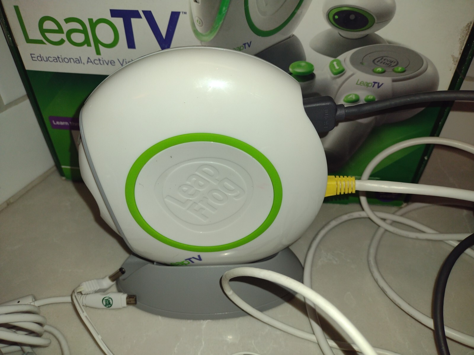 Leap TV Educational, Active Video Game w/ Console, Motion Sensing Camera, Plus